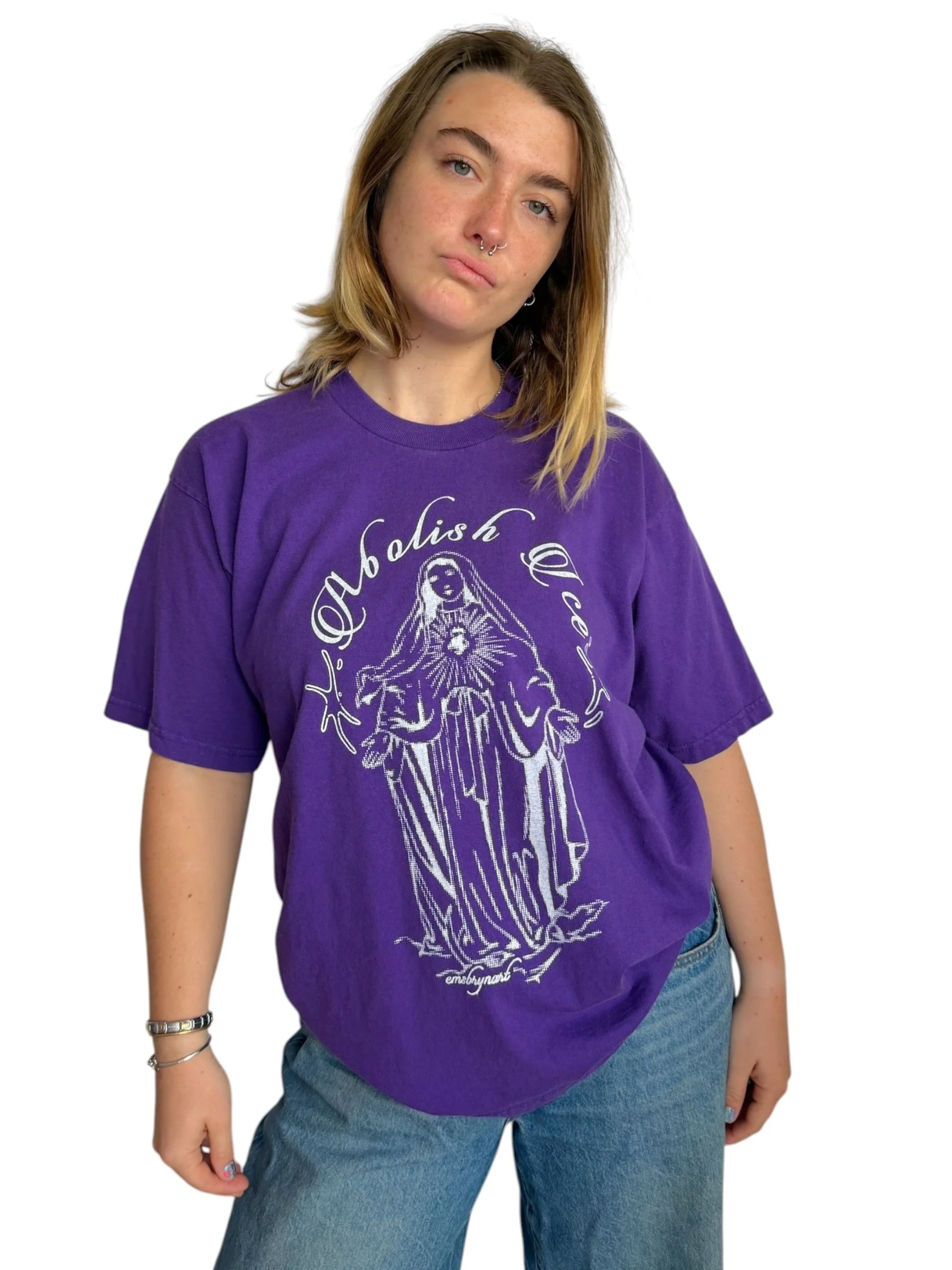 Abolish ICE Tee - L
