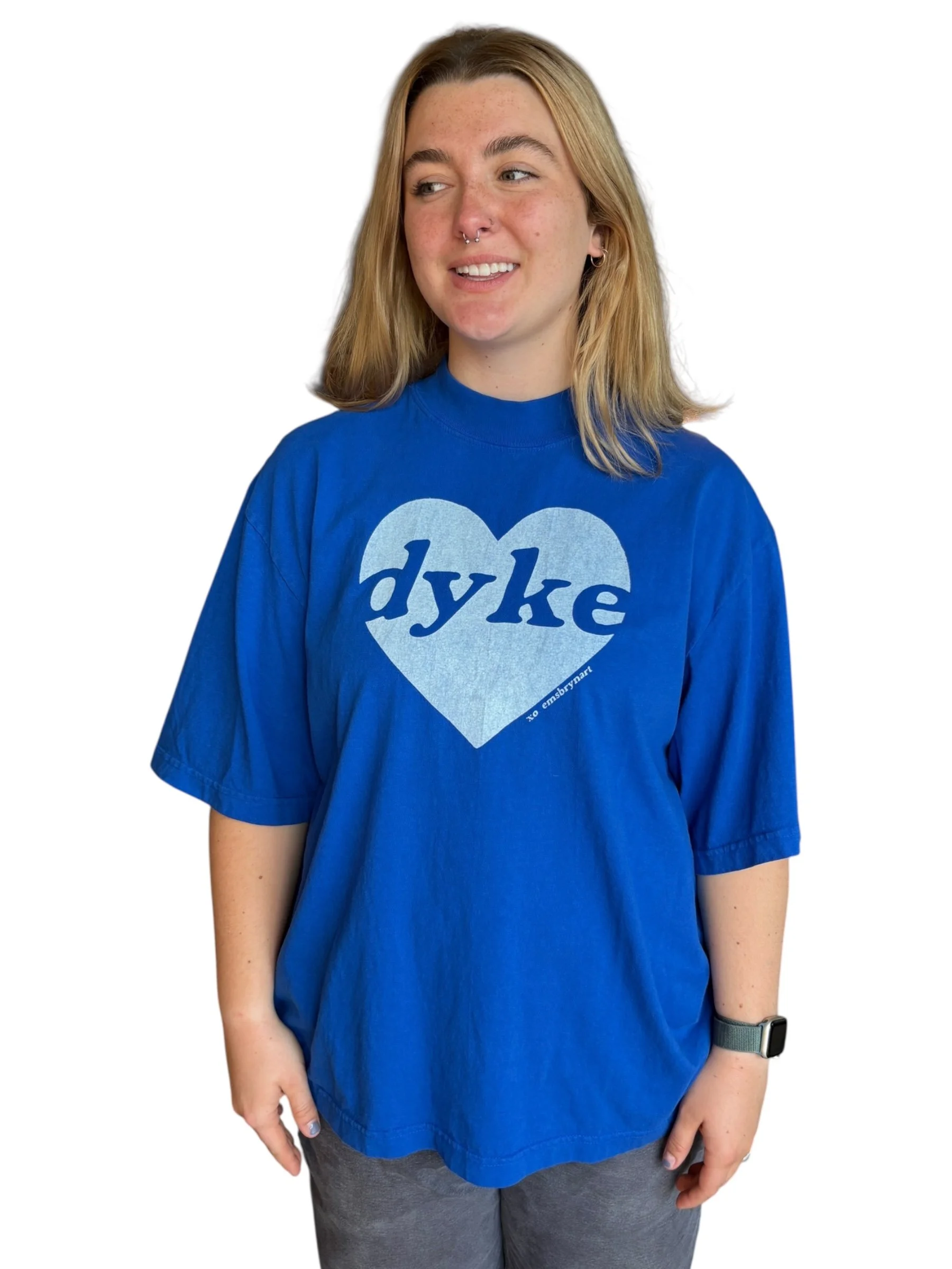 dyke tee - l