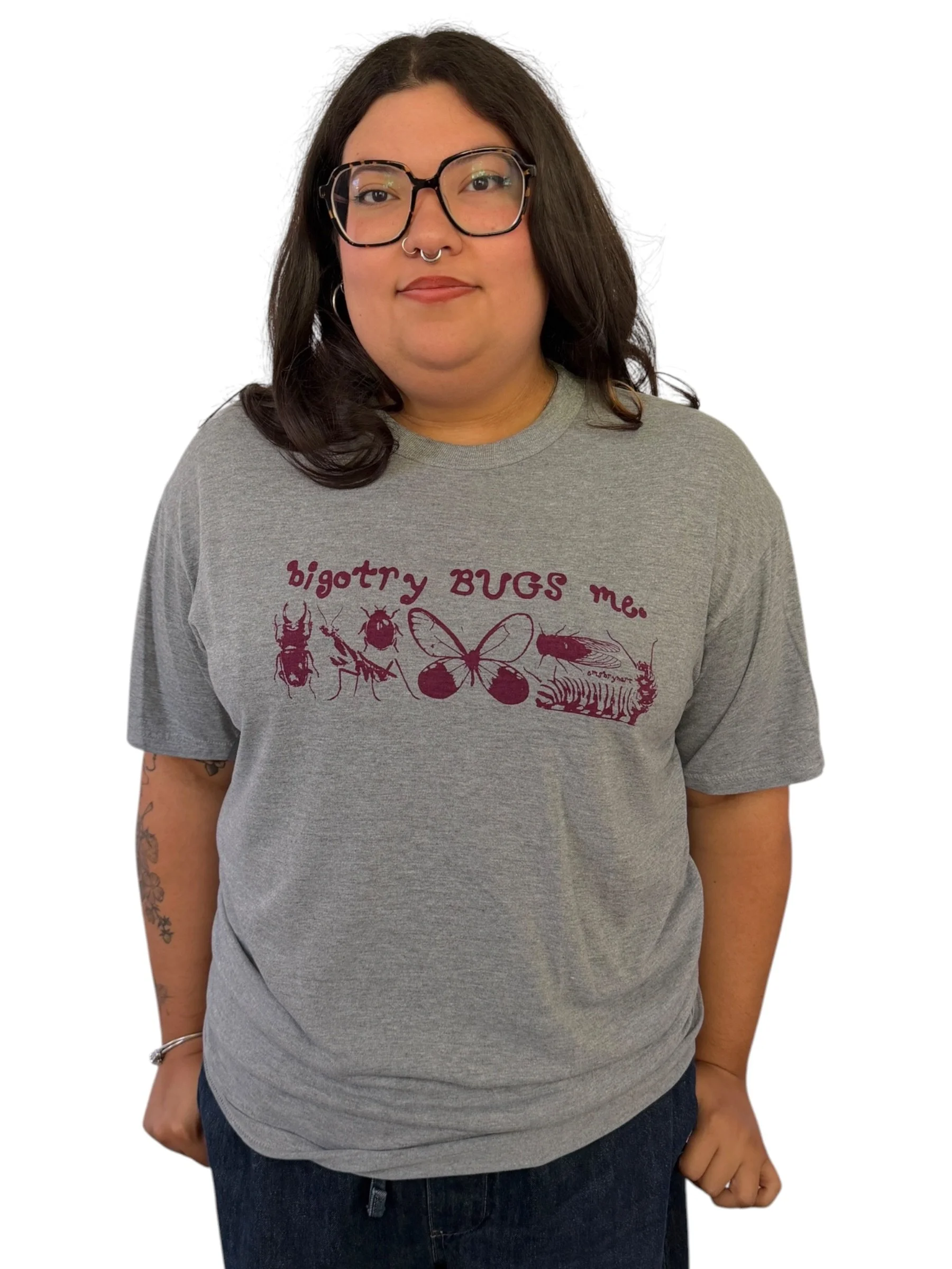Bigotry Bugs Me Tee - L