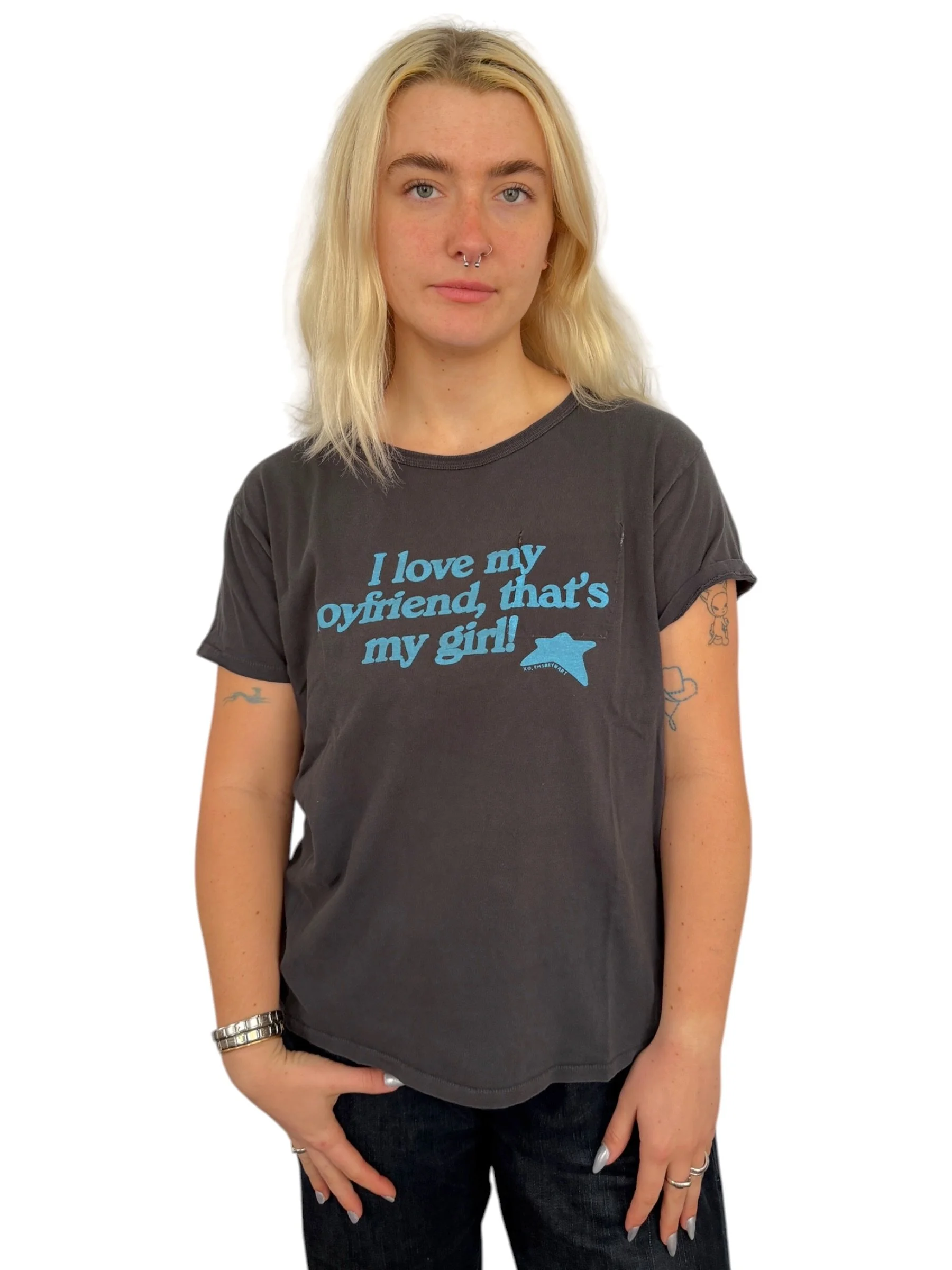 I Love My Boyfriend, That's My Girl! Tee - M