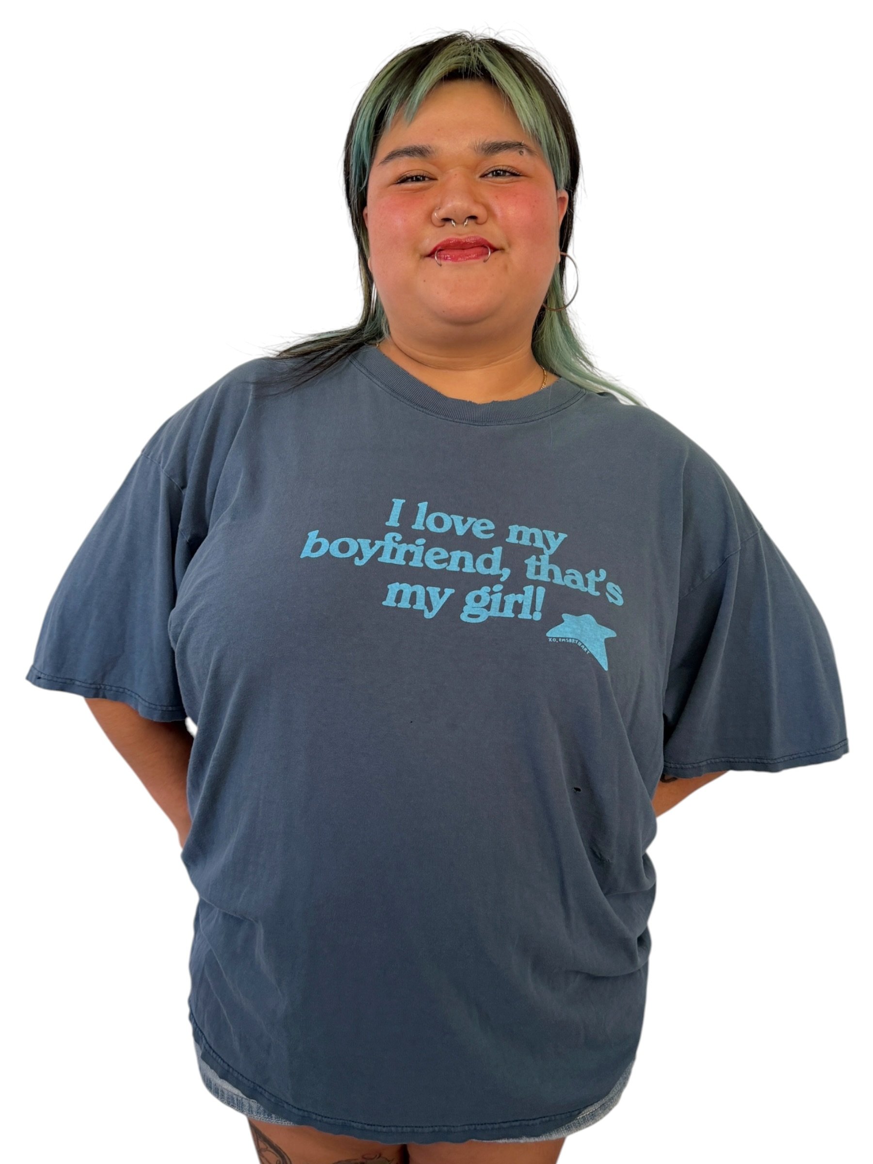 I Love My Boyfriend, That's My Girl Tee - 3XL