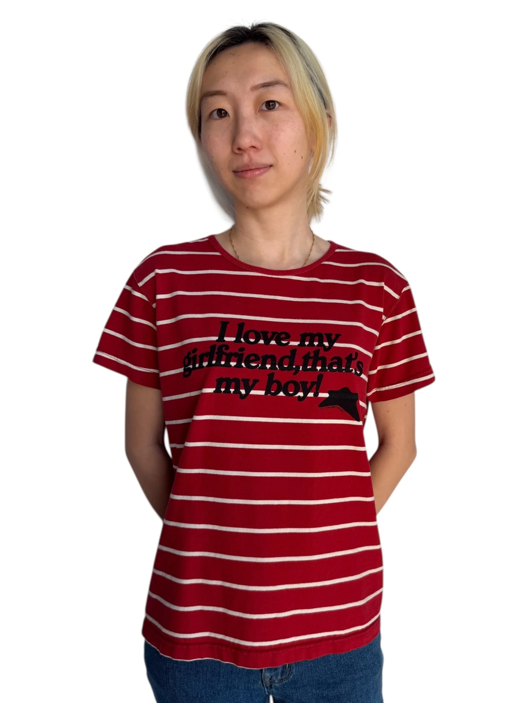 I Love My Girlfriend, That's My Boy! Tee - M