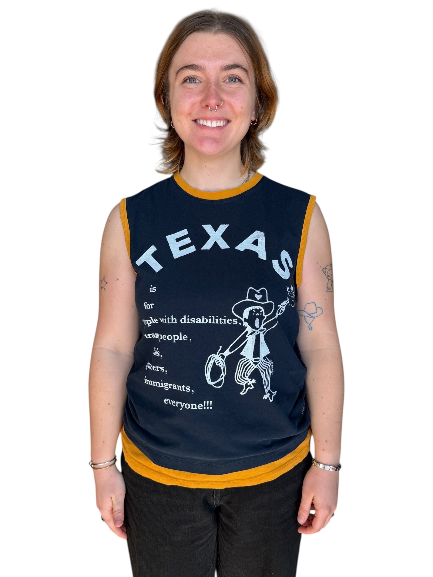 Texas is for Everyone Cut Off - M