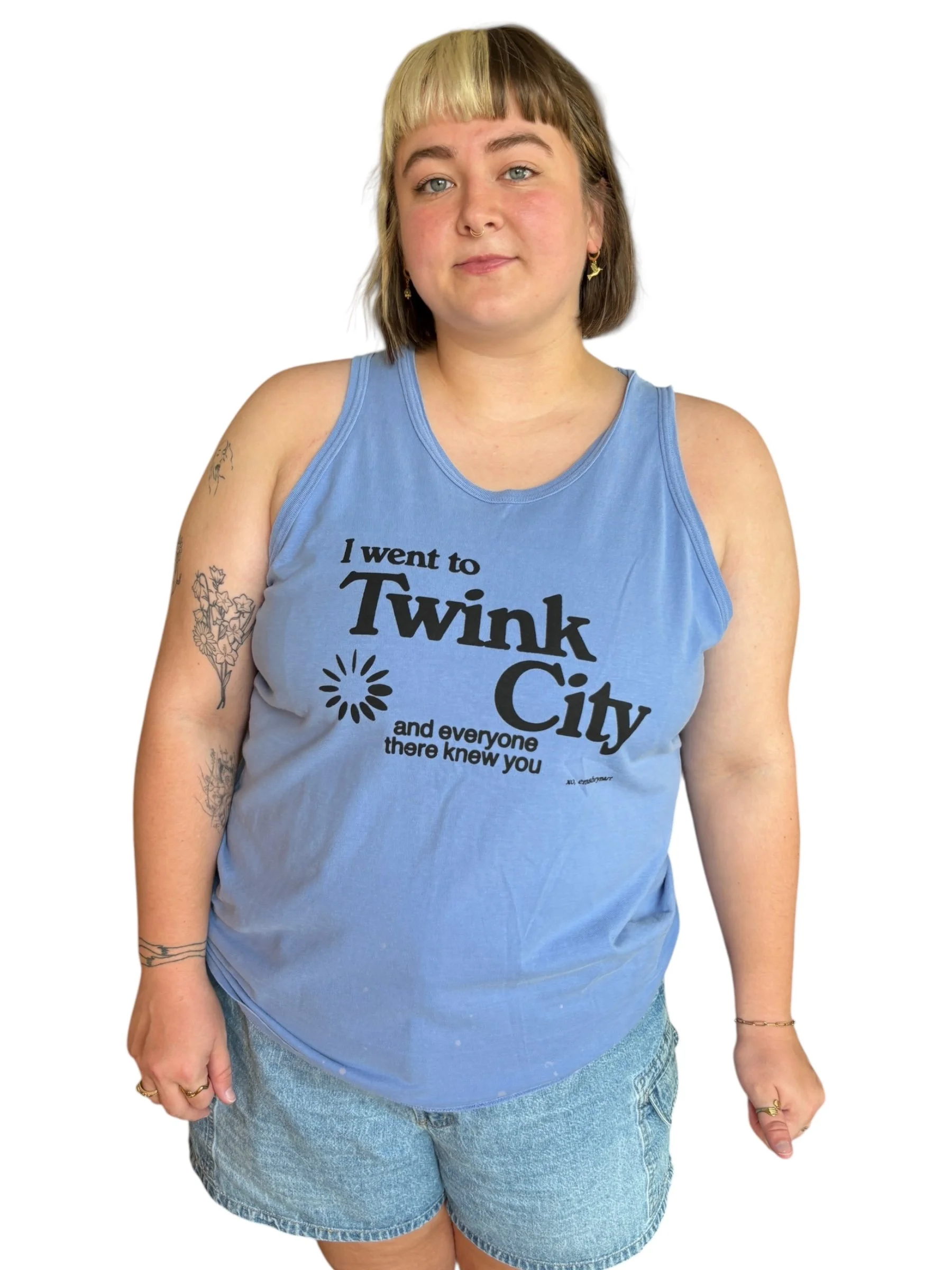 twink city tank - xl
