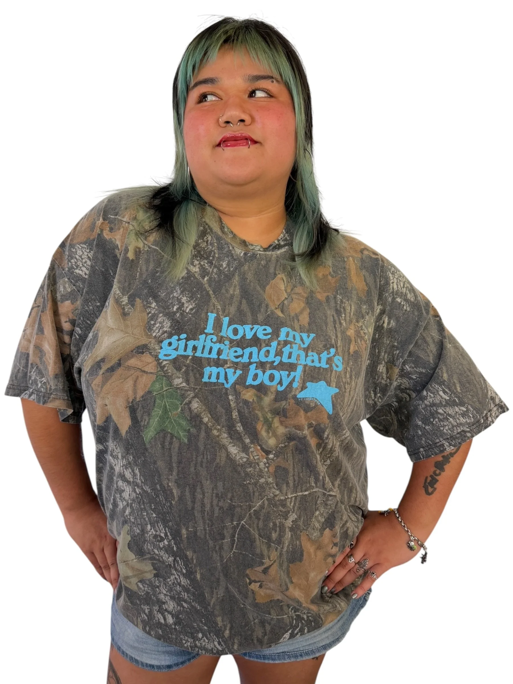 I Love My Girlfriend, That's My Boy Tee - 3XL