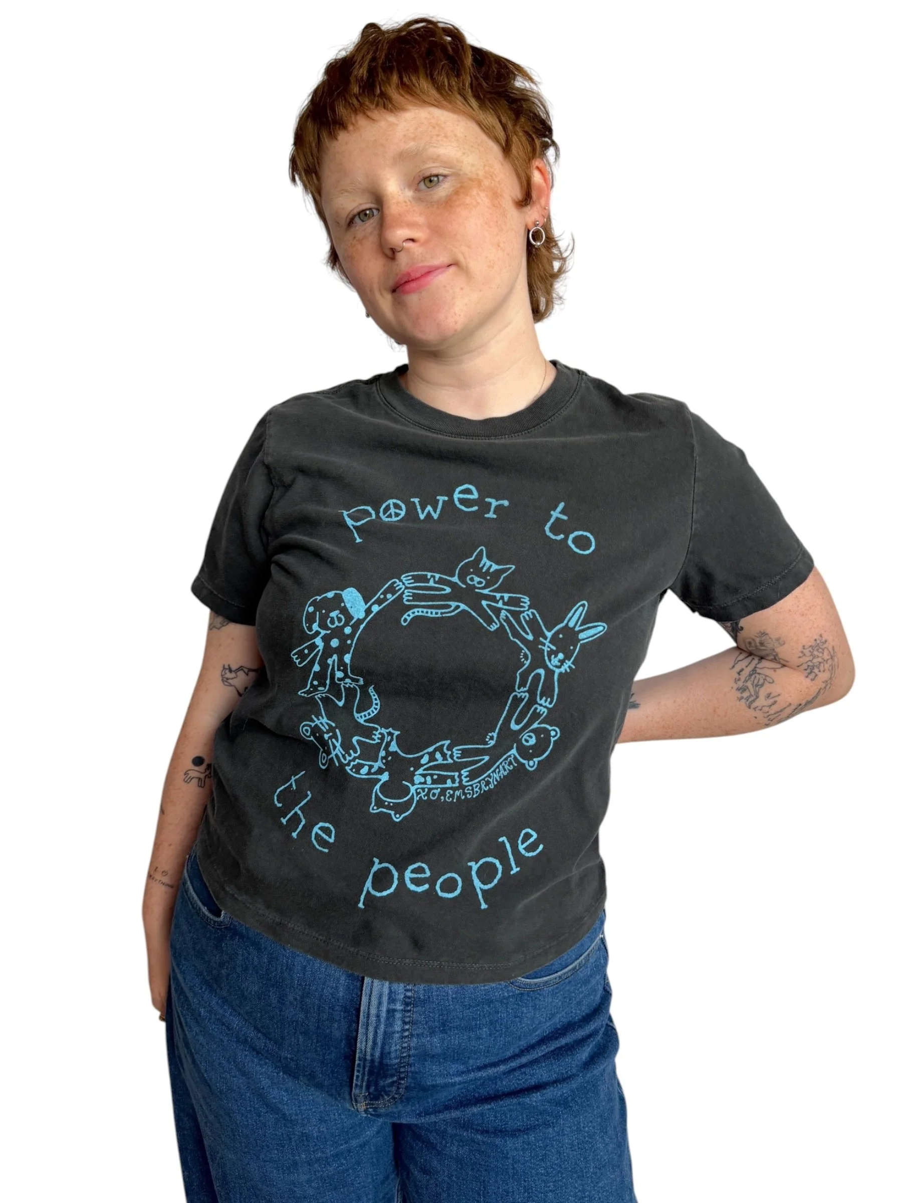 Power to the People Tee - M