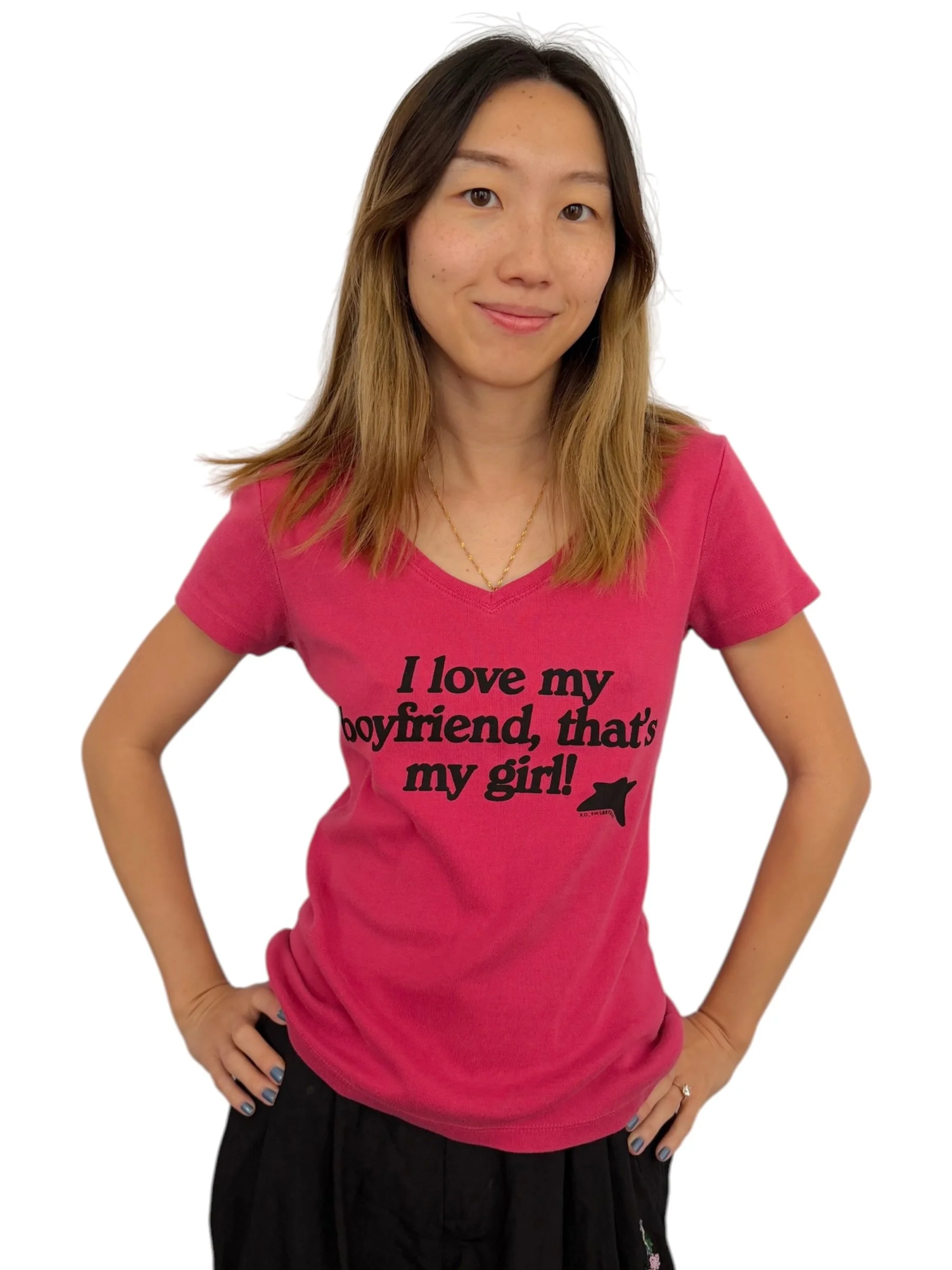 I Love My Boyfriend, That's My Girl! Tee - XS