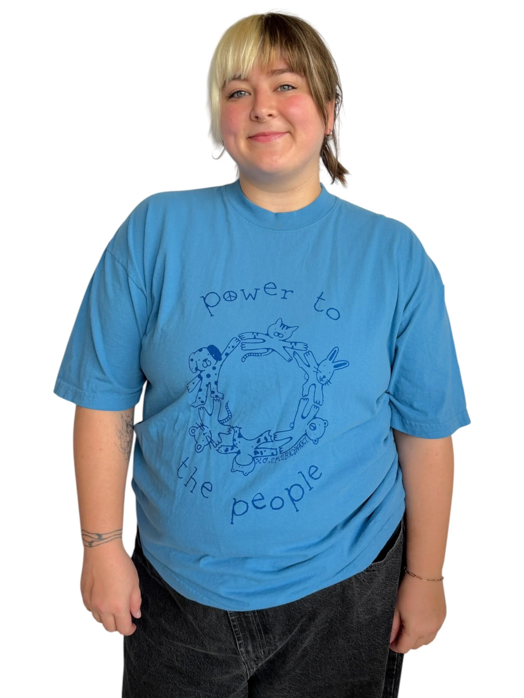 Power to the People Tee - XL
