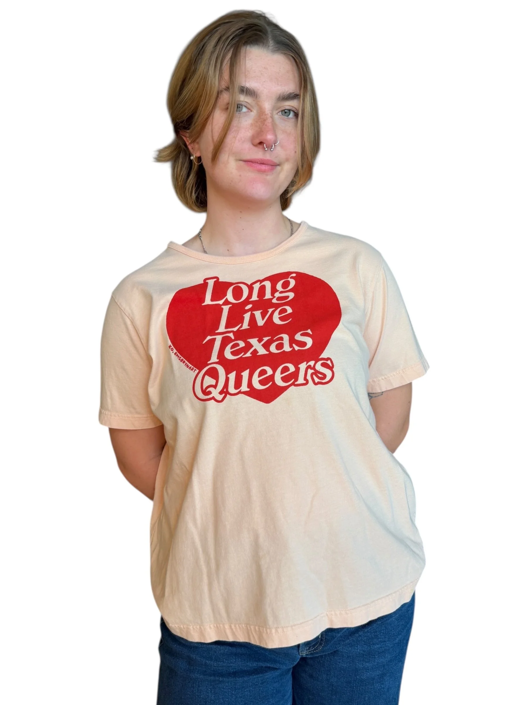 long live texas queers tee - xl