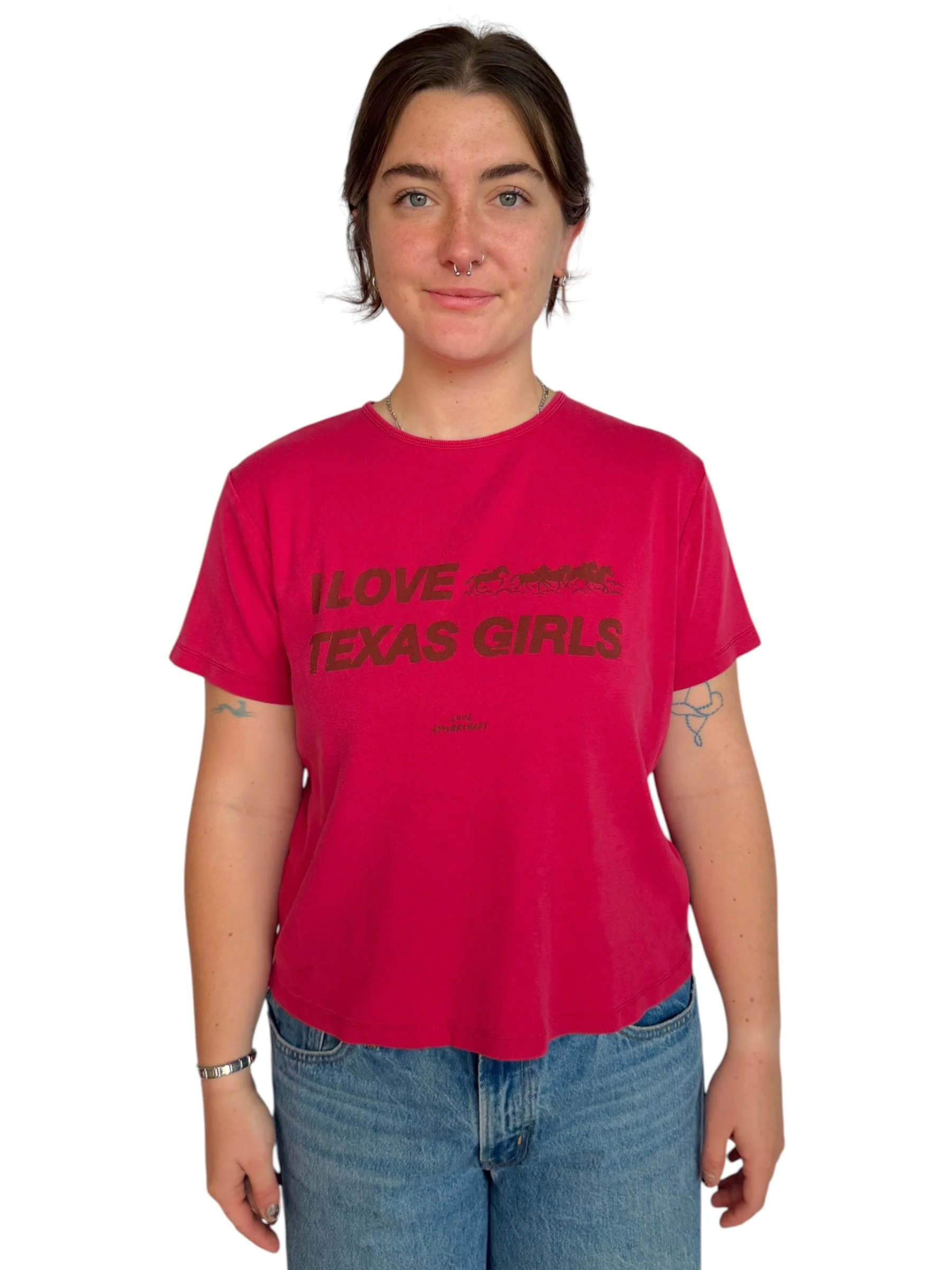 I Love Texas Girls Tee - M