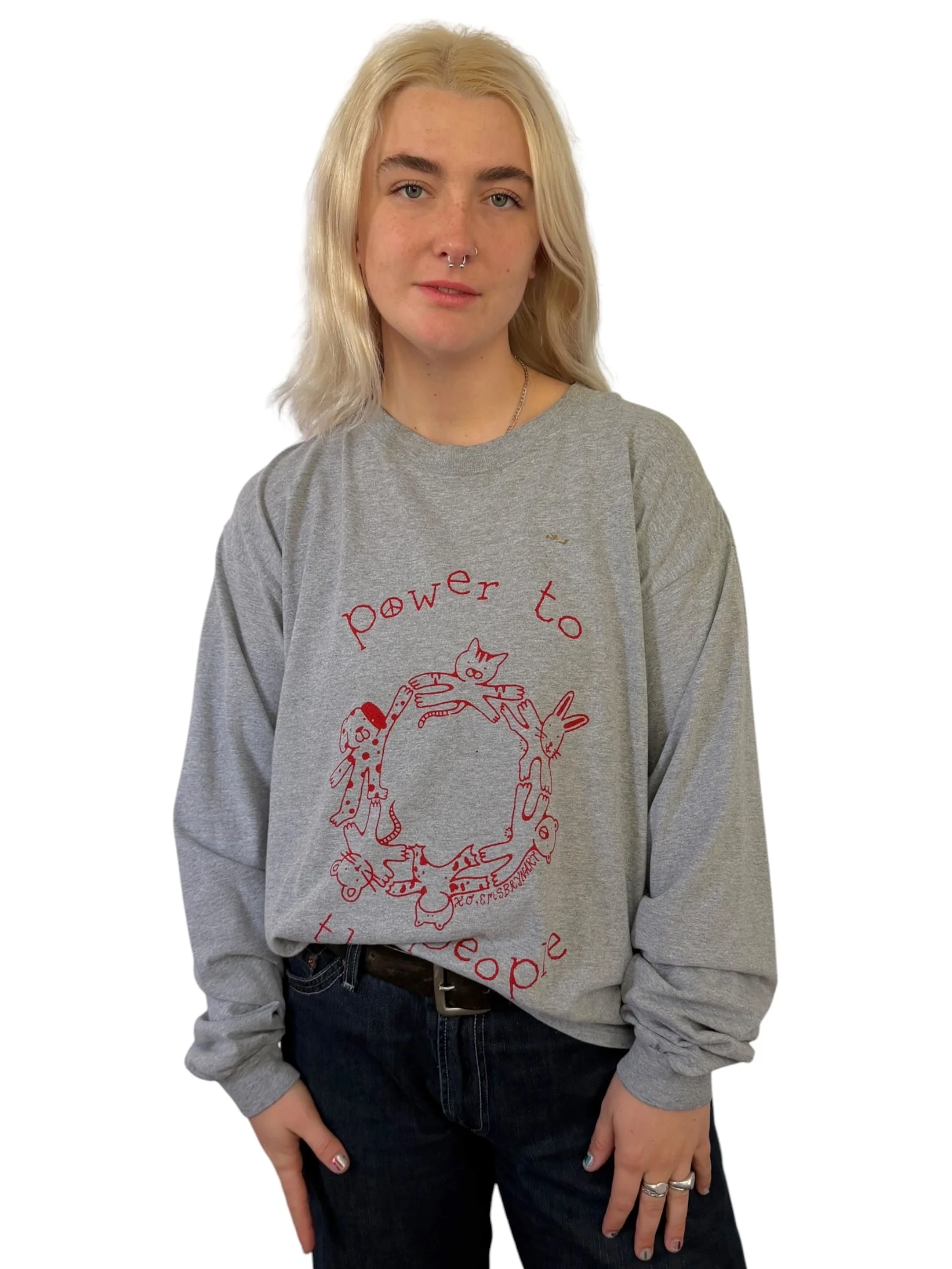 Power to the People Tee - L