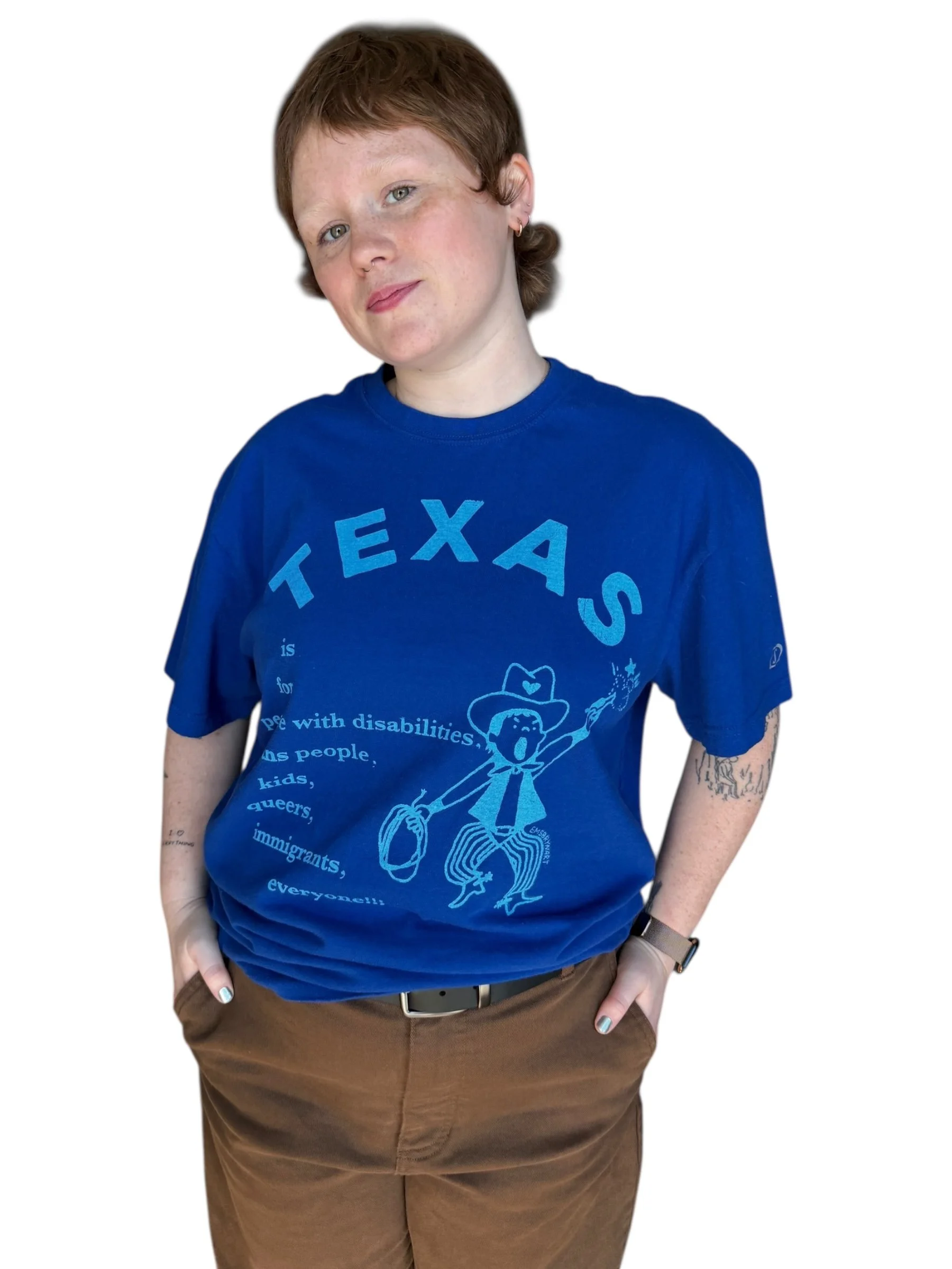 Texas is for Everyone Tee - L