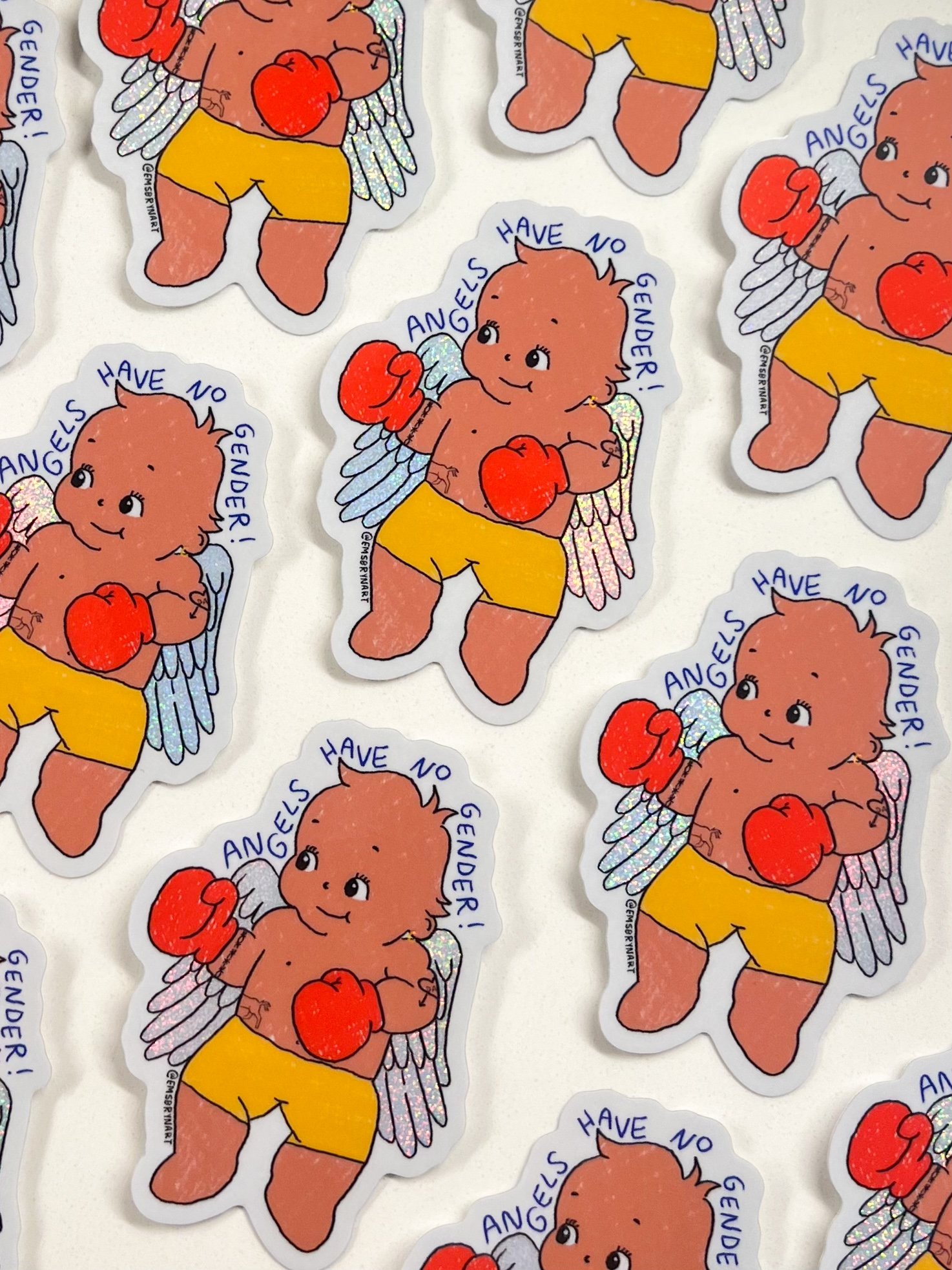 Angels Have No Gender Sticker