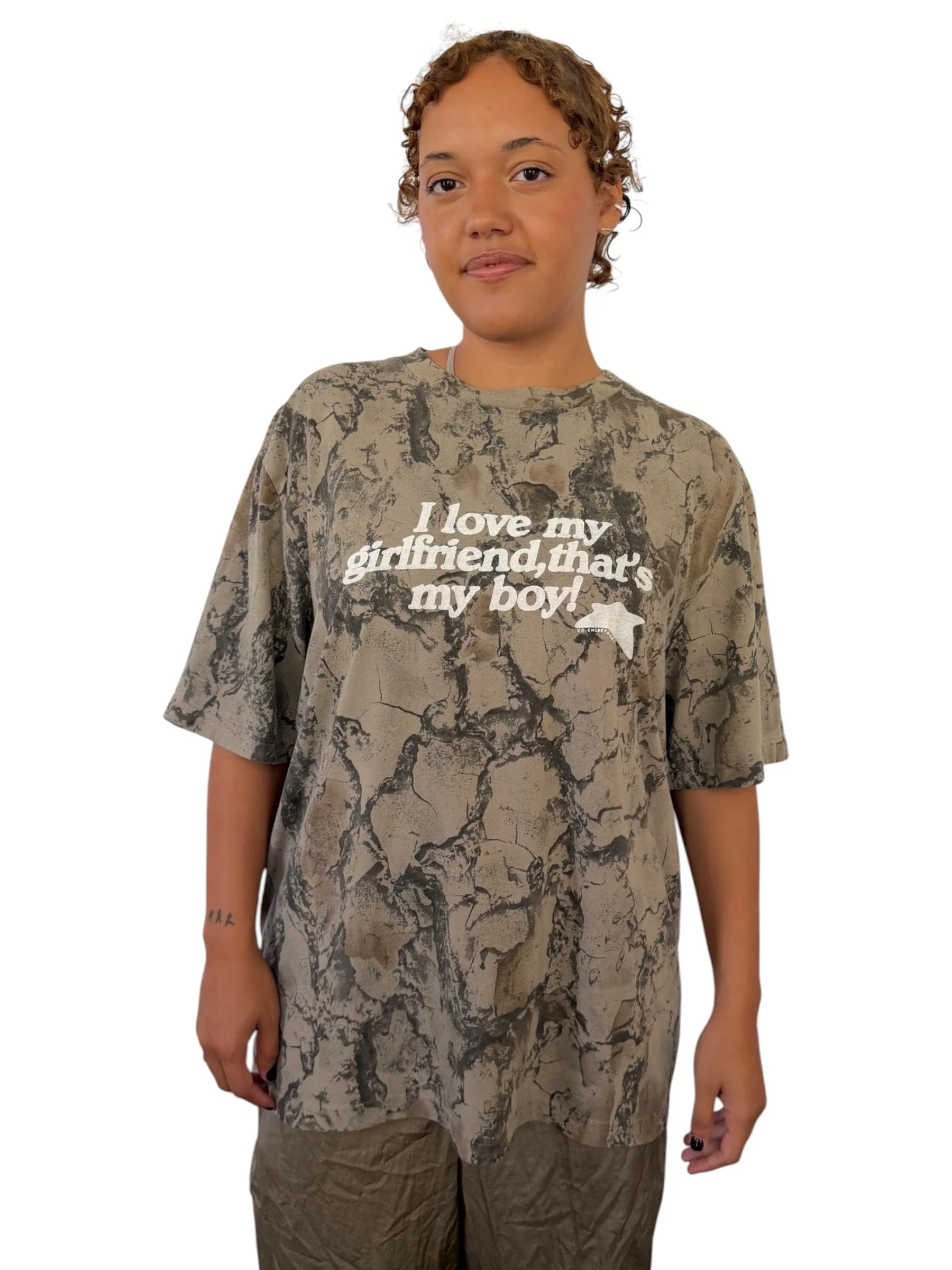 I Love My Girlfriend, That's My Boy Tee - L/XL