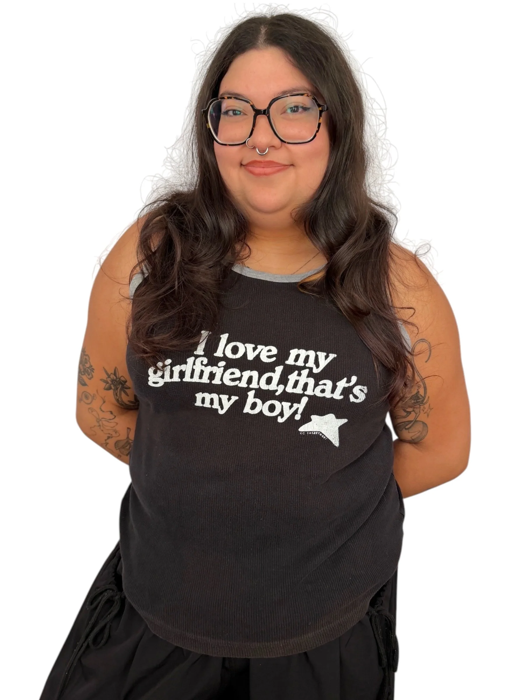 I Love My Girlfriend, That's My Boy! Tank - L