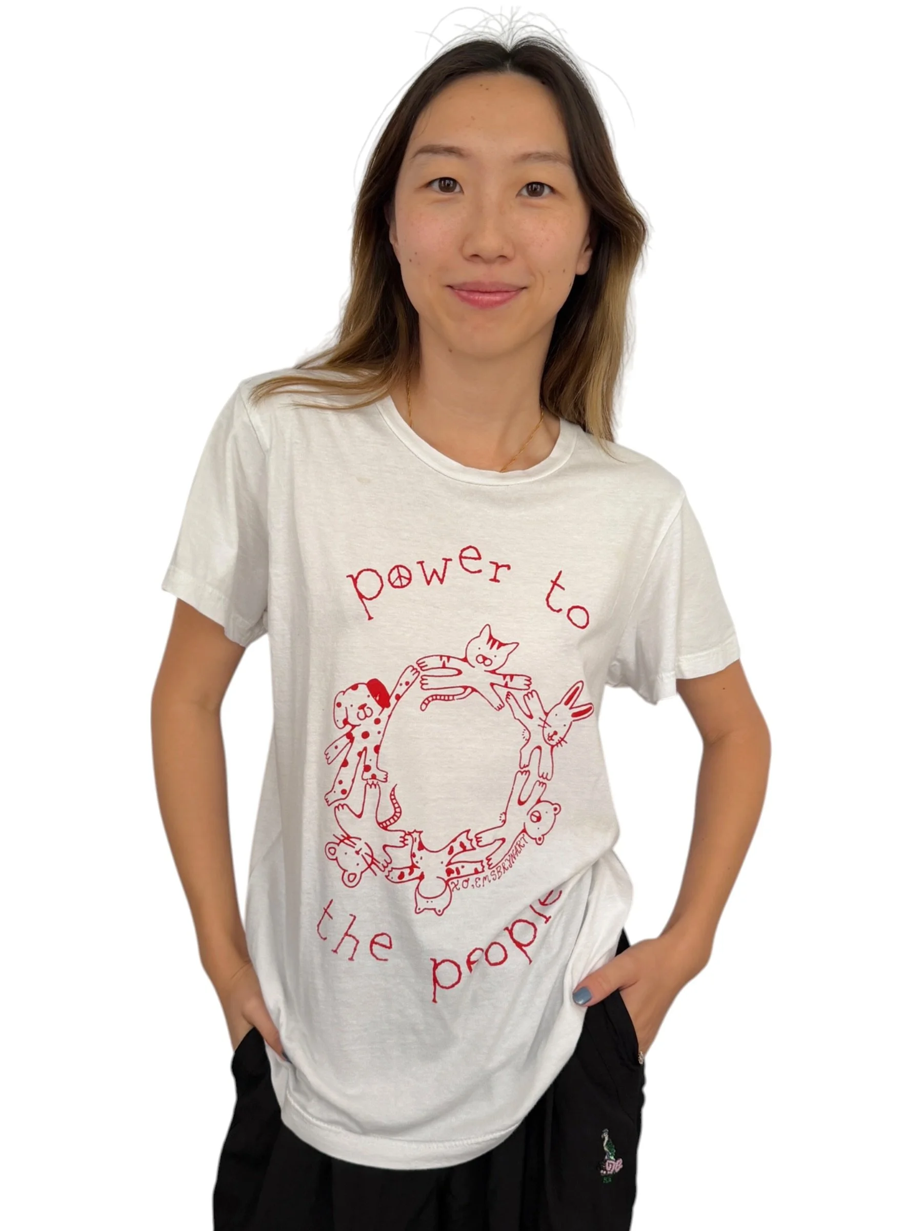 Power to the People Tee - S