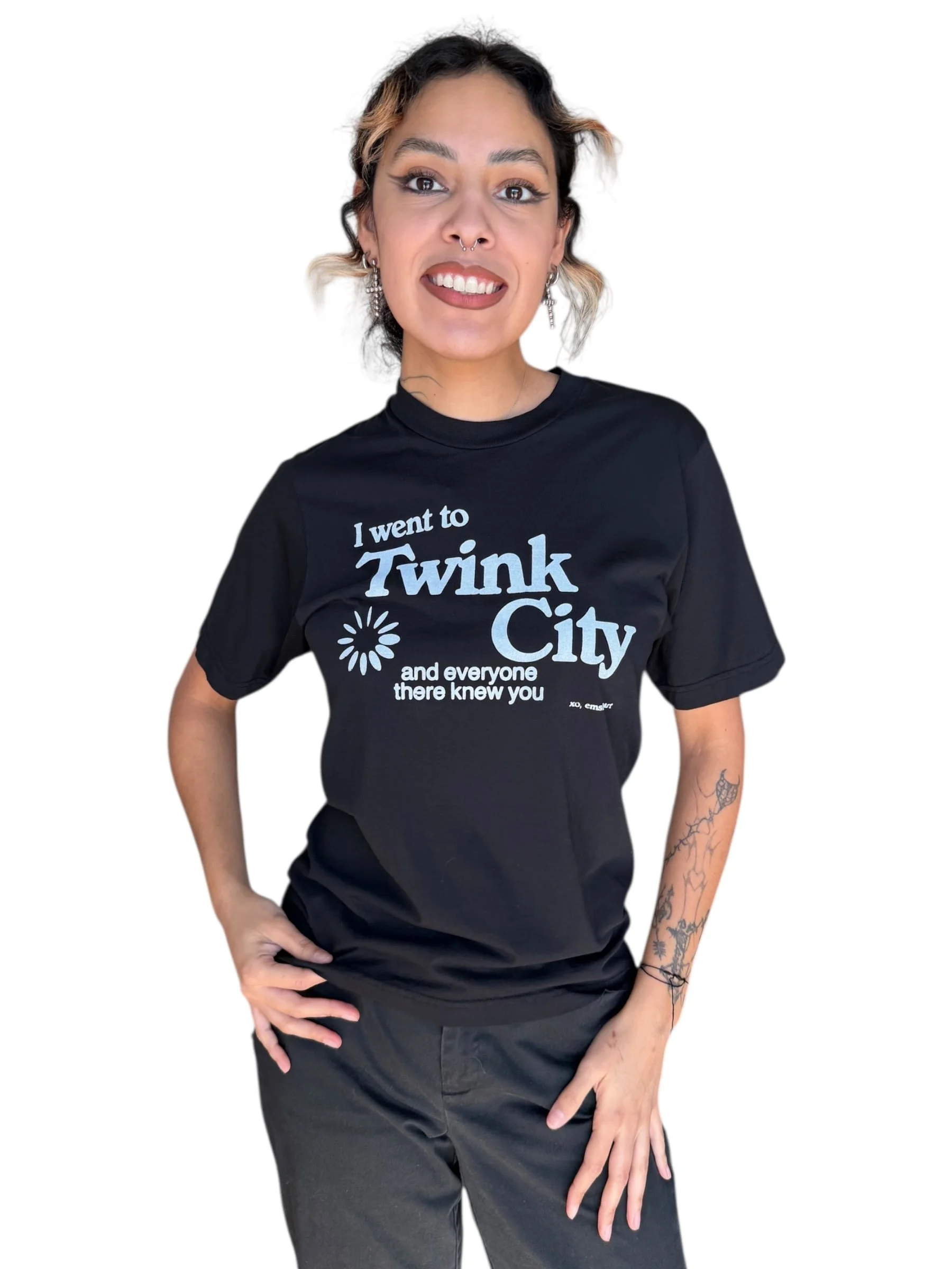 twink city tee - m
