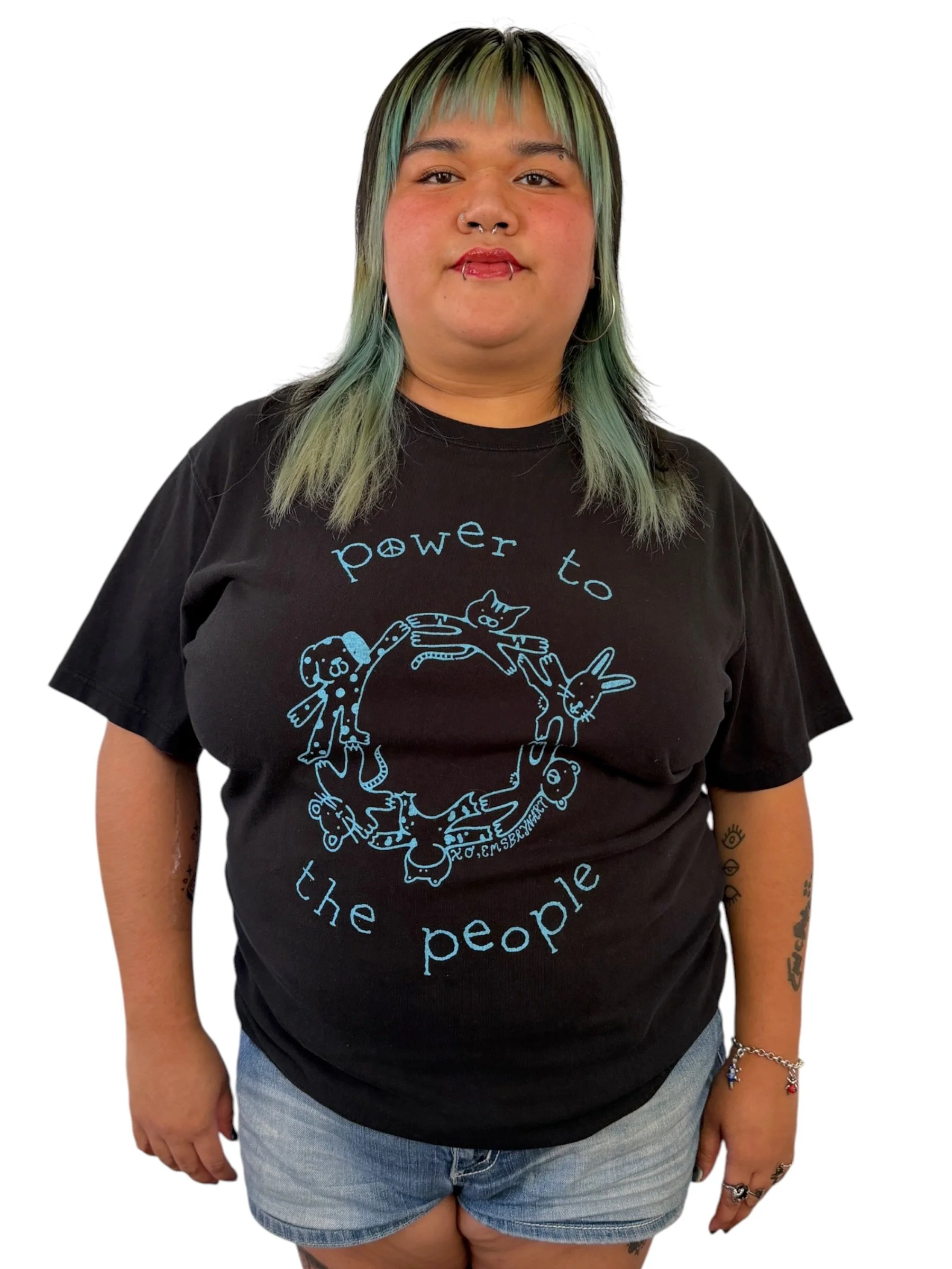 Power to the People Tee - L