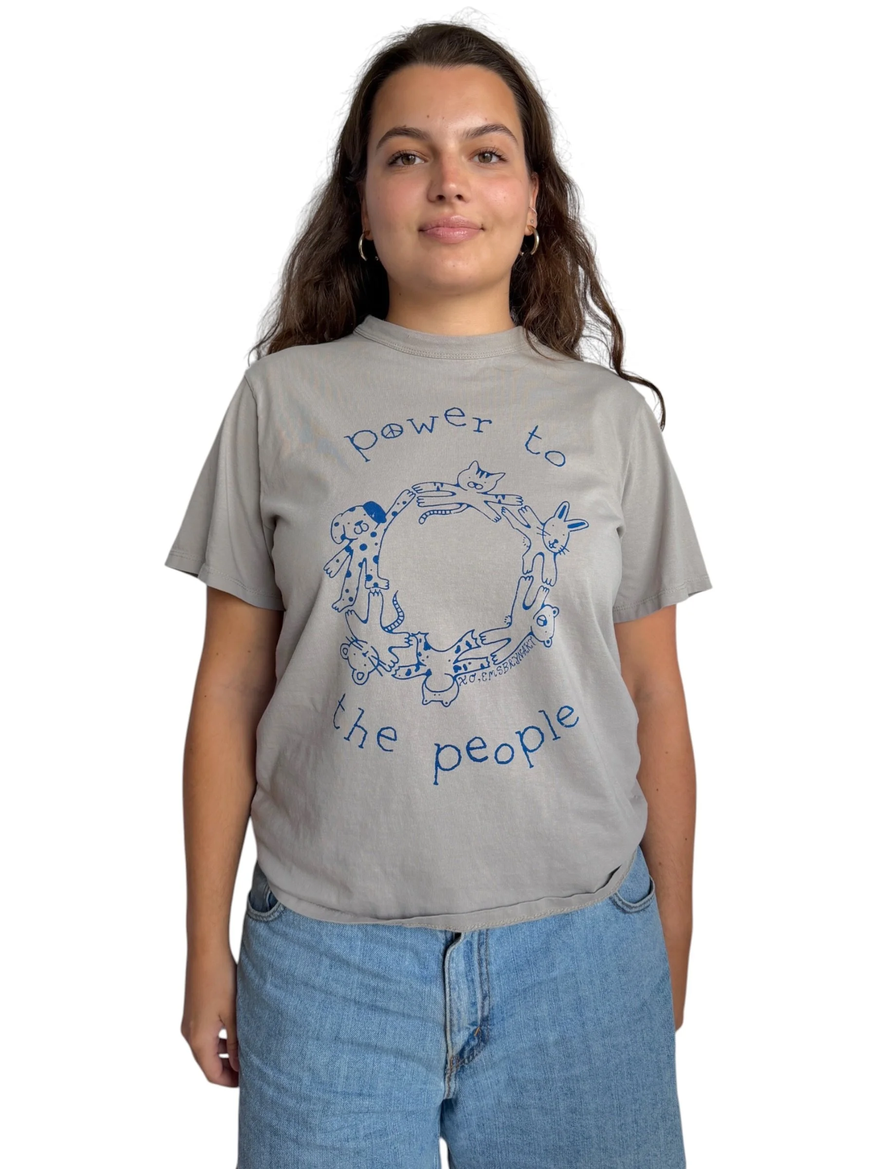 Power to the People Tee - L