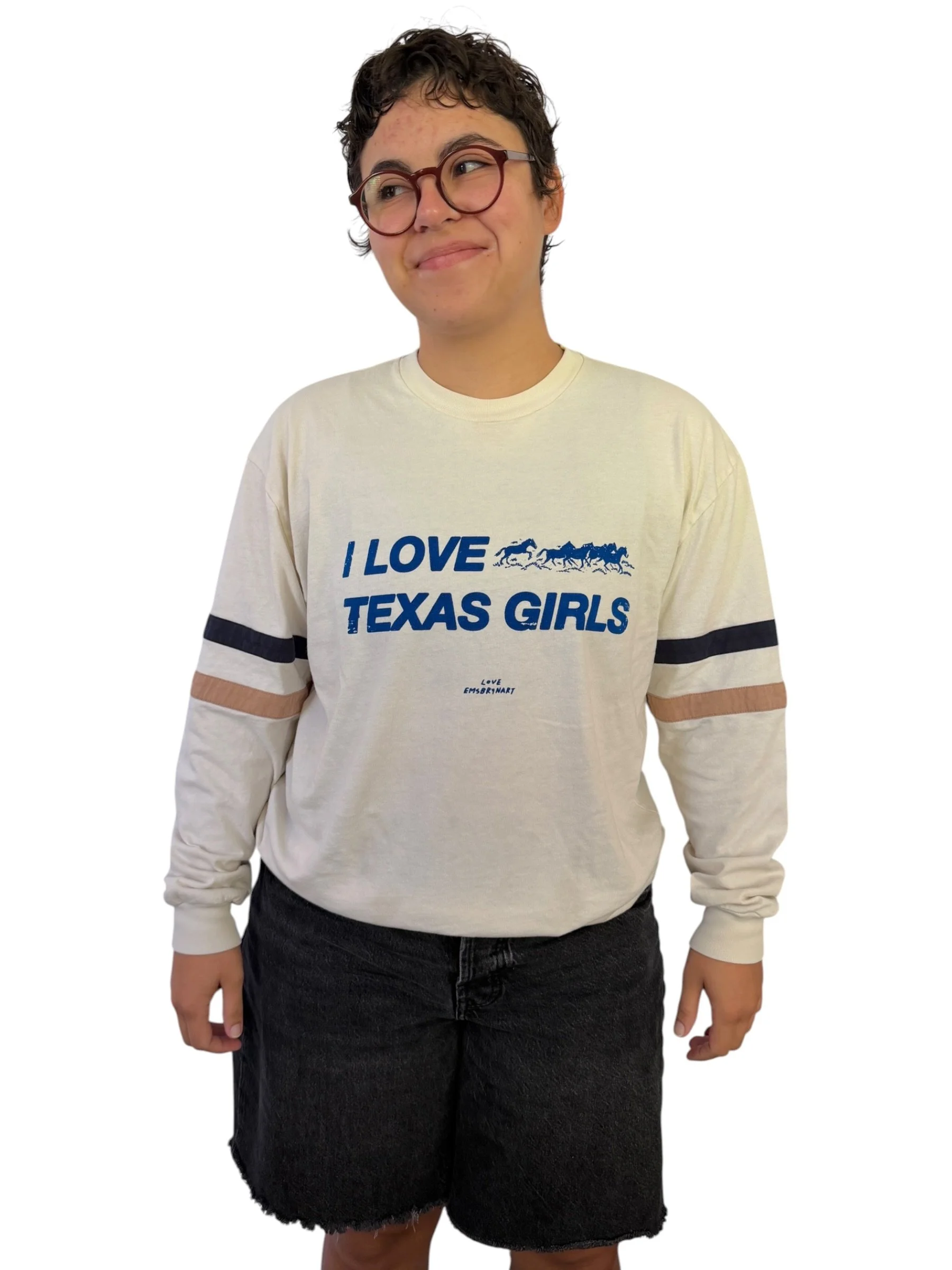 I Love Texas Girls Tee - M