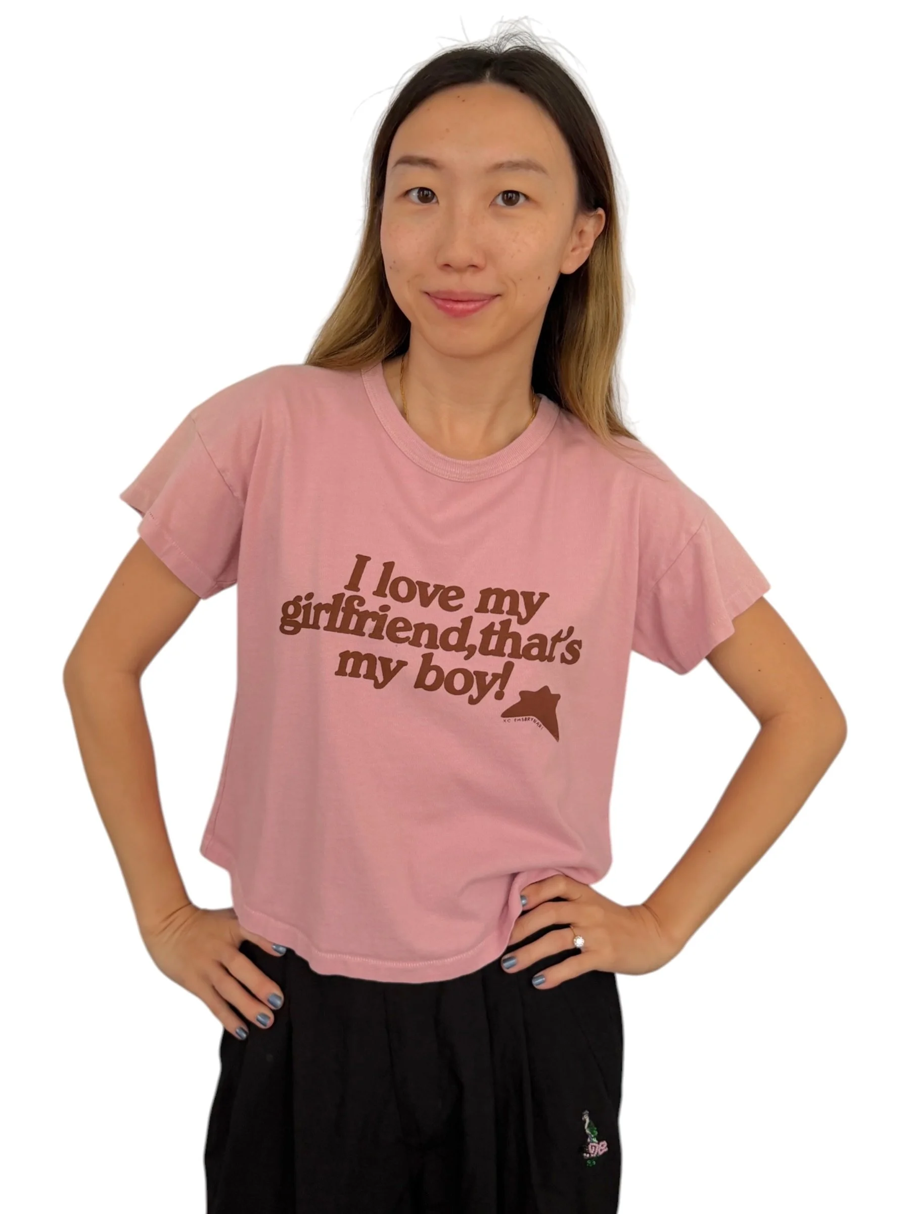I Love My Girlfriend, That's My Boy! Tee - S/M