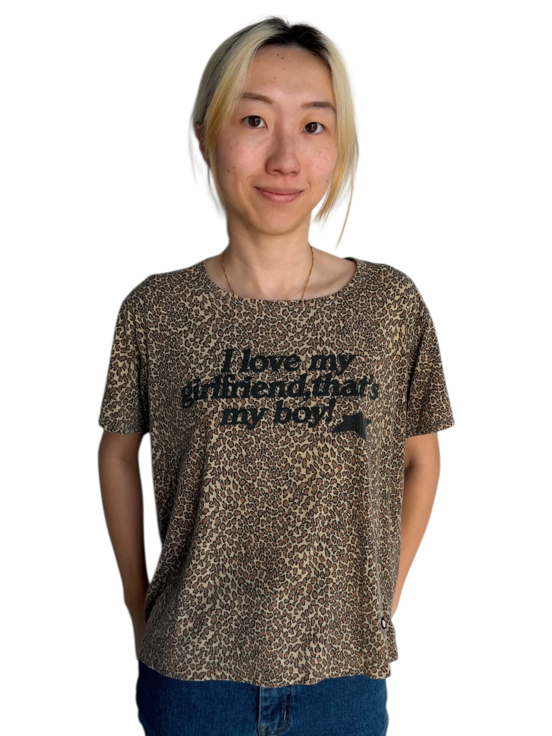 I Love My Girlfriend, That's My Boy! Tee - M