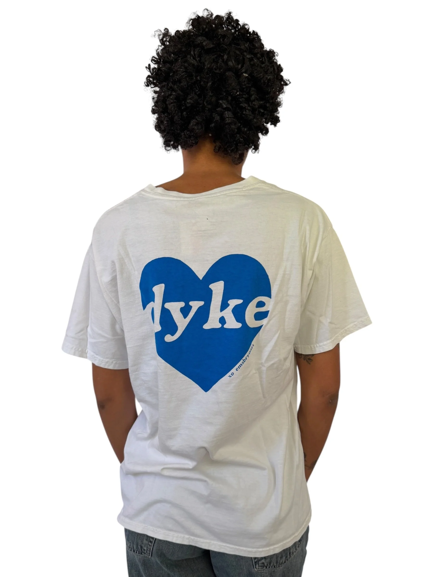 Dyke Heart Tee - M