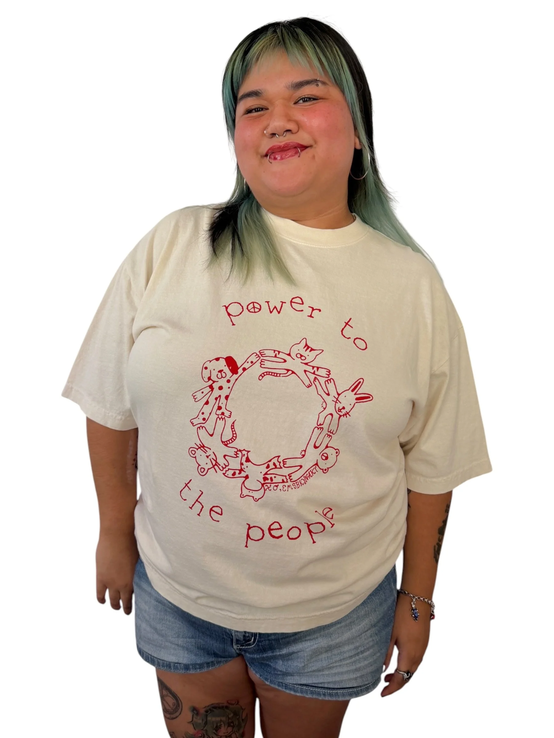 Power to the People Tee - XL