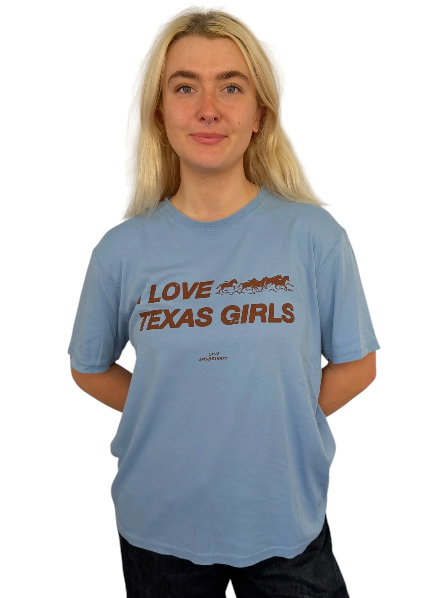 I Love Texas Girls Tee - M/L