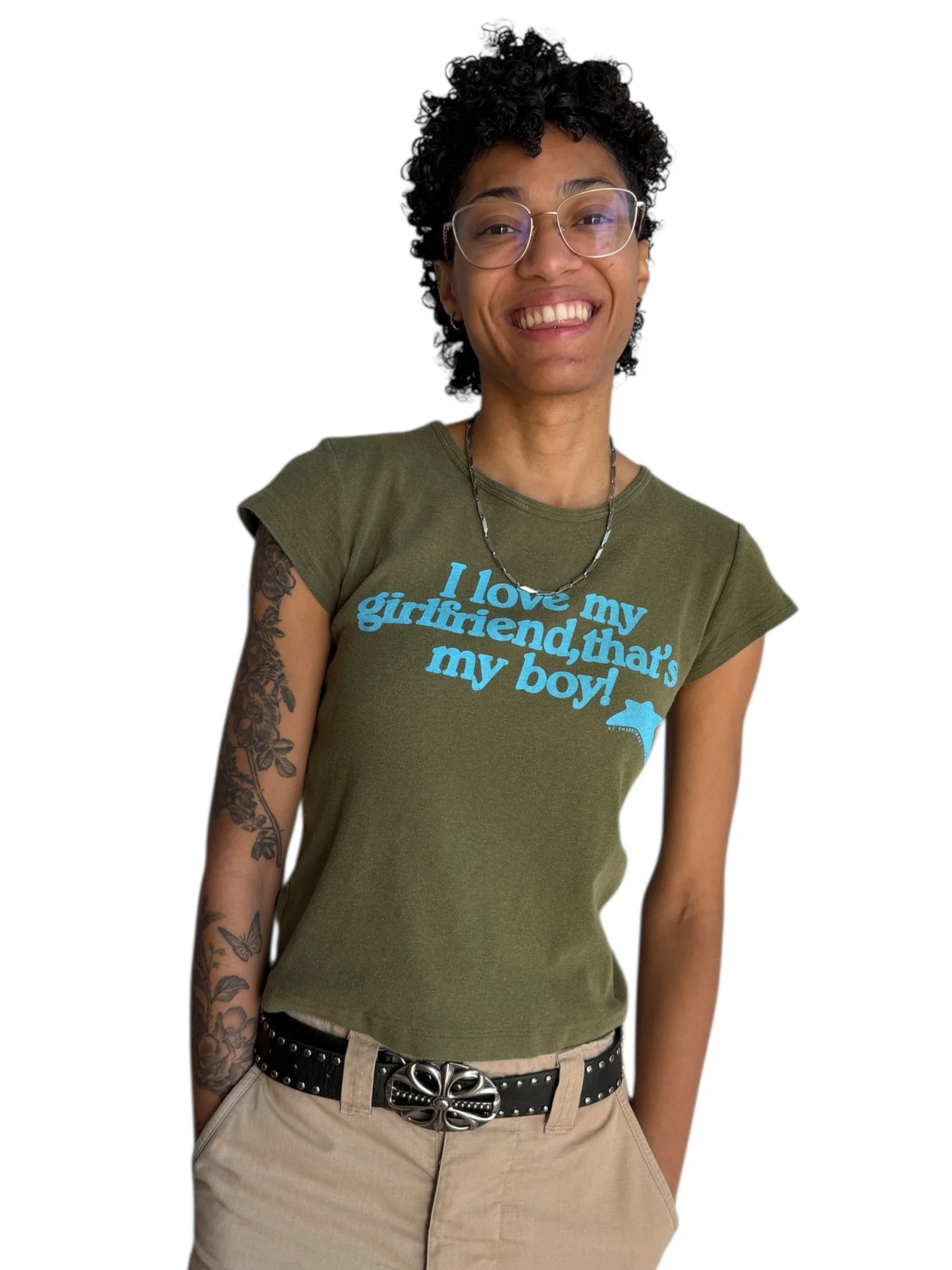 I Love My Girlfriend, That's My Boy! Tee - XS/S