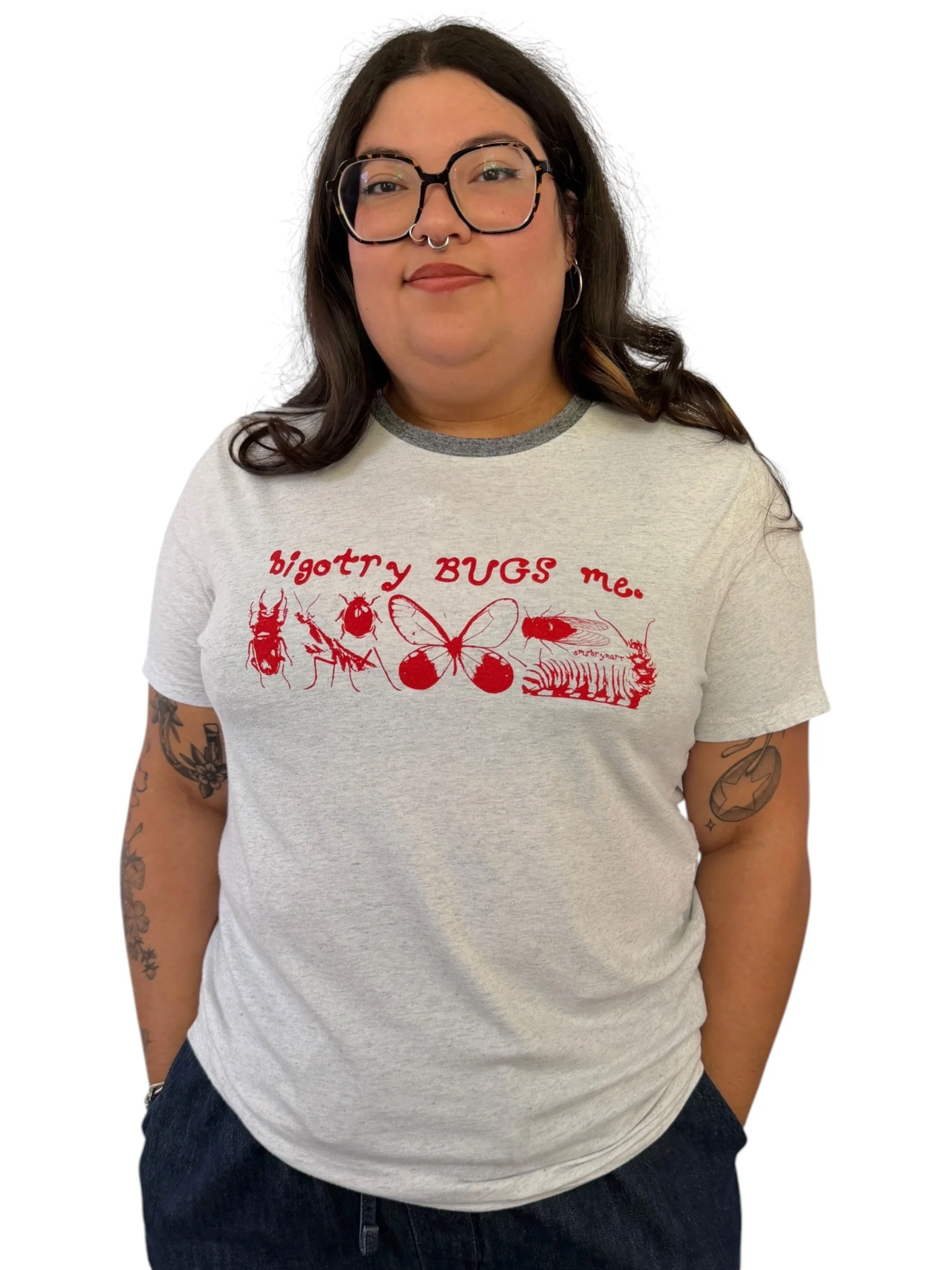 Bigotry Bugs Me Tee - L