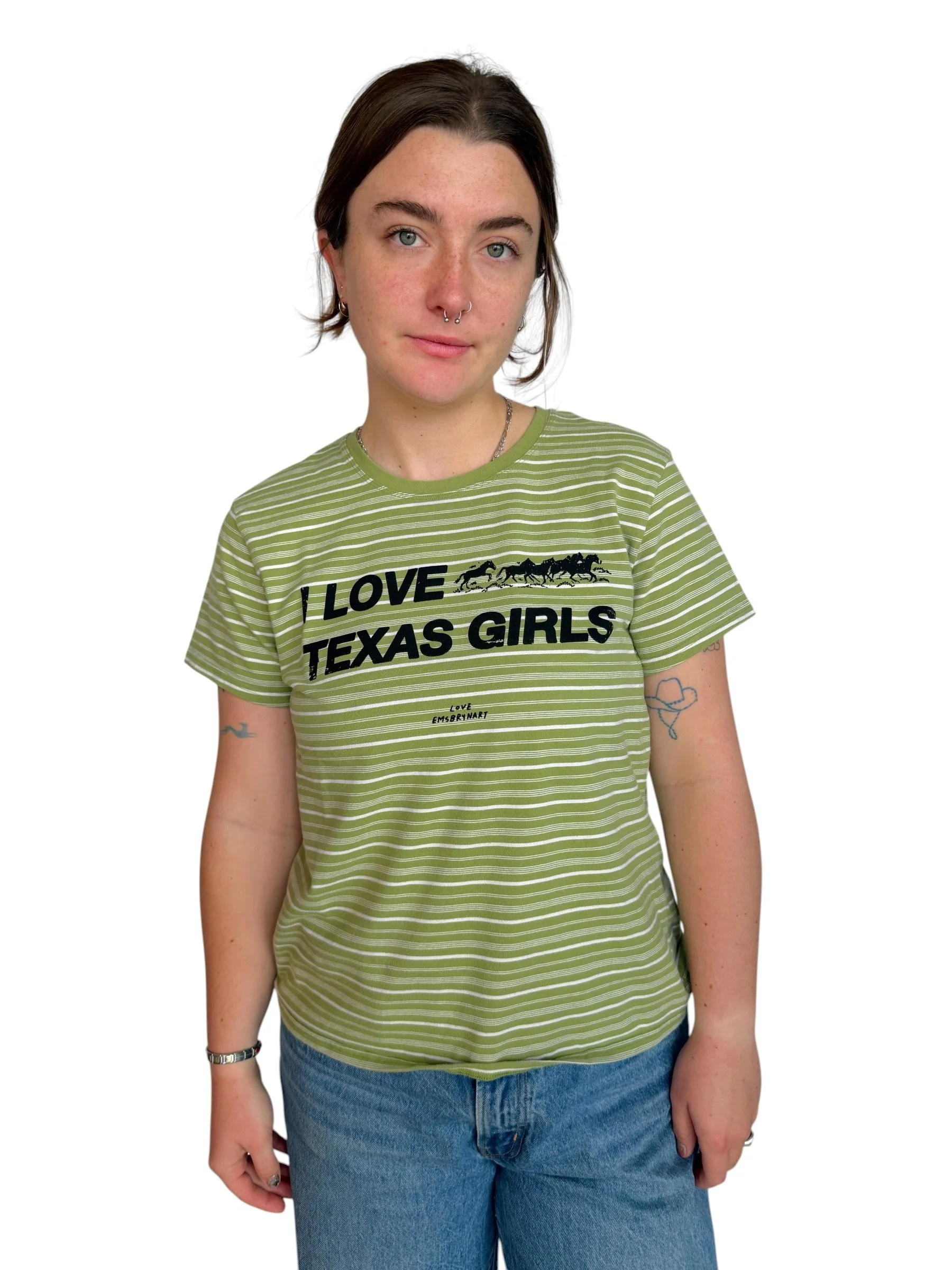 I Love Texas Girls Tee - M/L