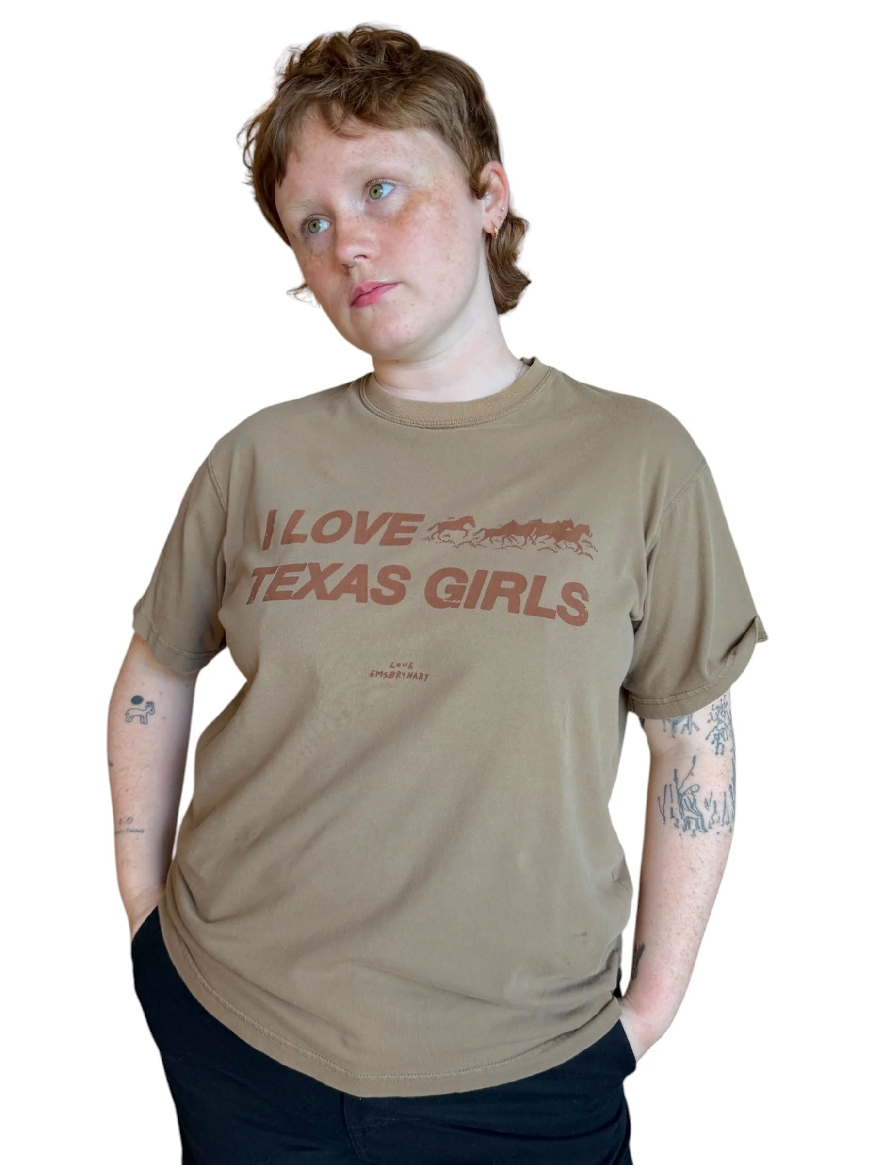 I Love Texas Girls Tee - S/M