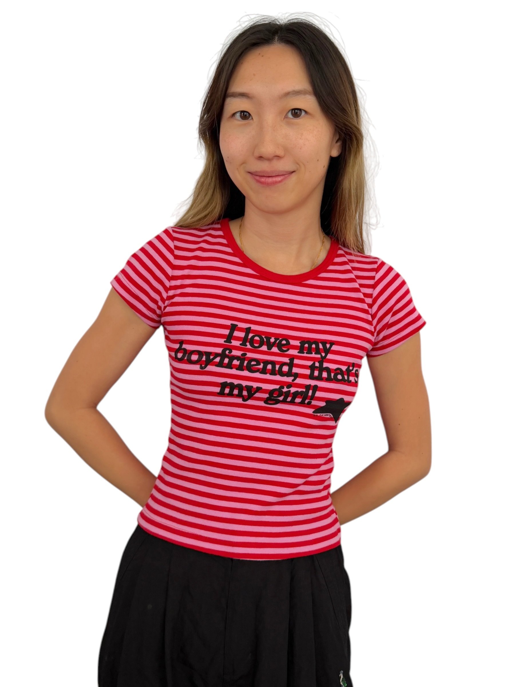 I Love My Boyfriend, That's My Girl! Tee - S