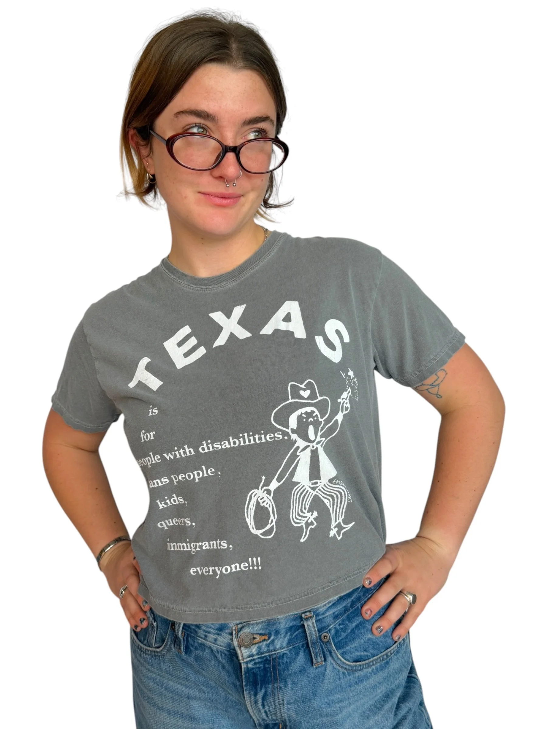 Texas is For Everyone Tee - M