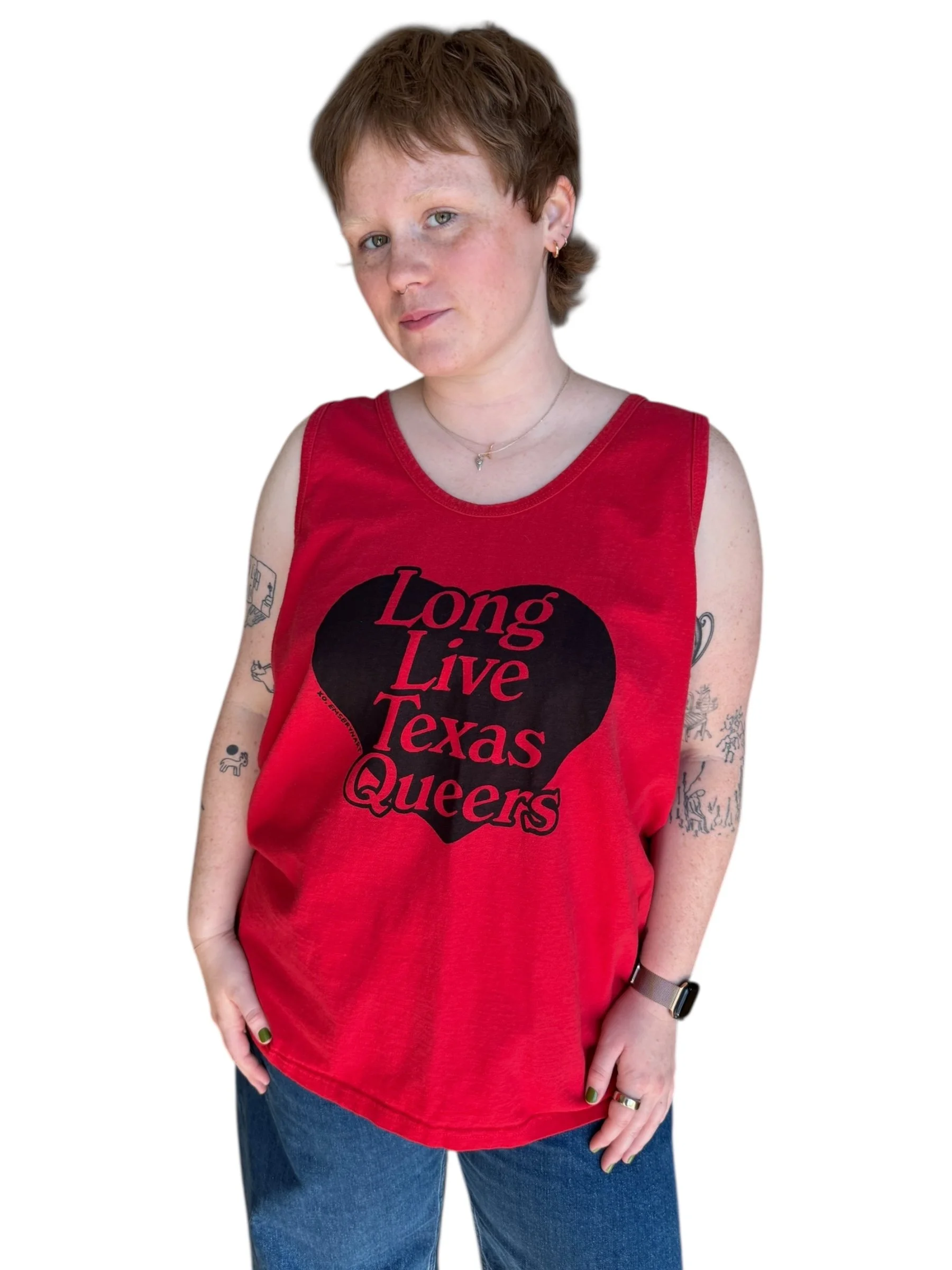 Long Live Texas Queers tank - xxl