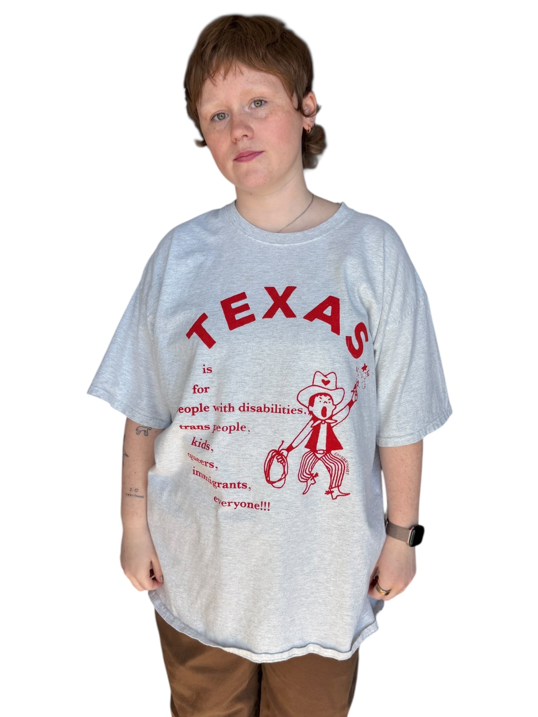 Texas is for Everyone tee - 2XL