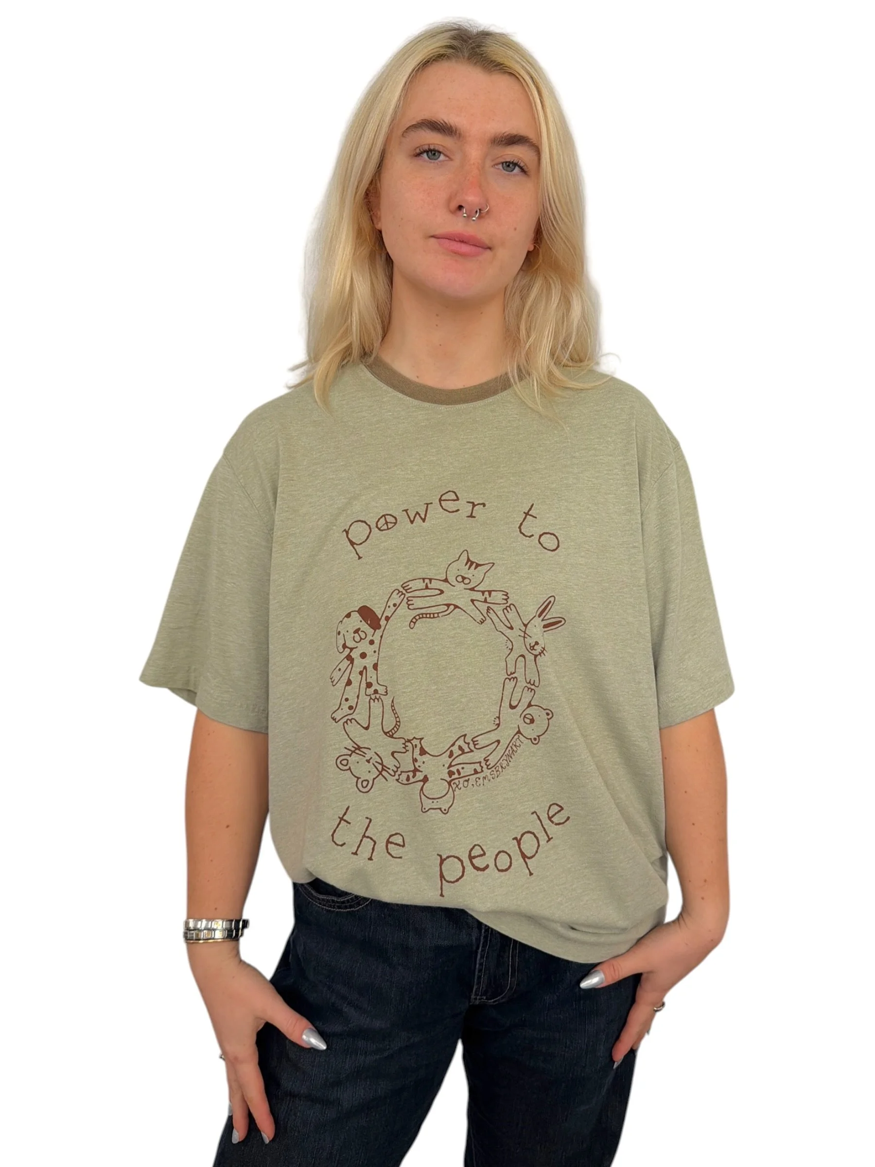 Power to the People Tee - XL