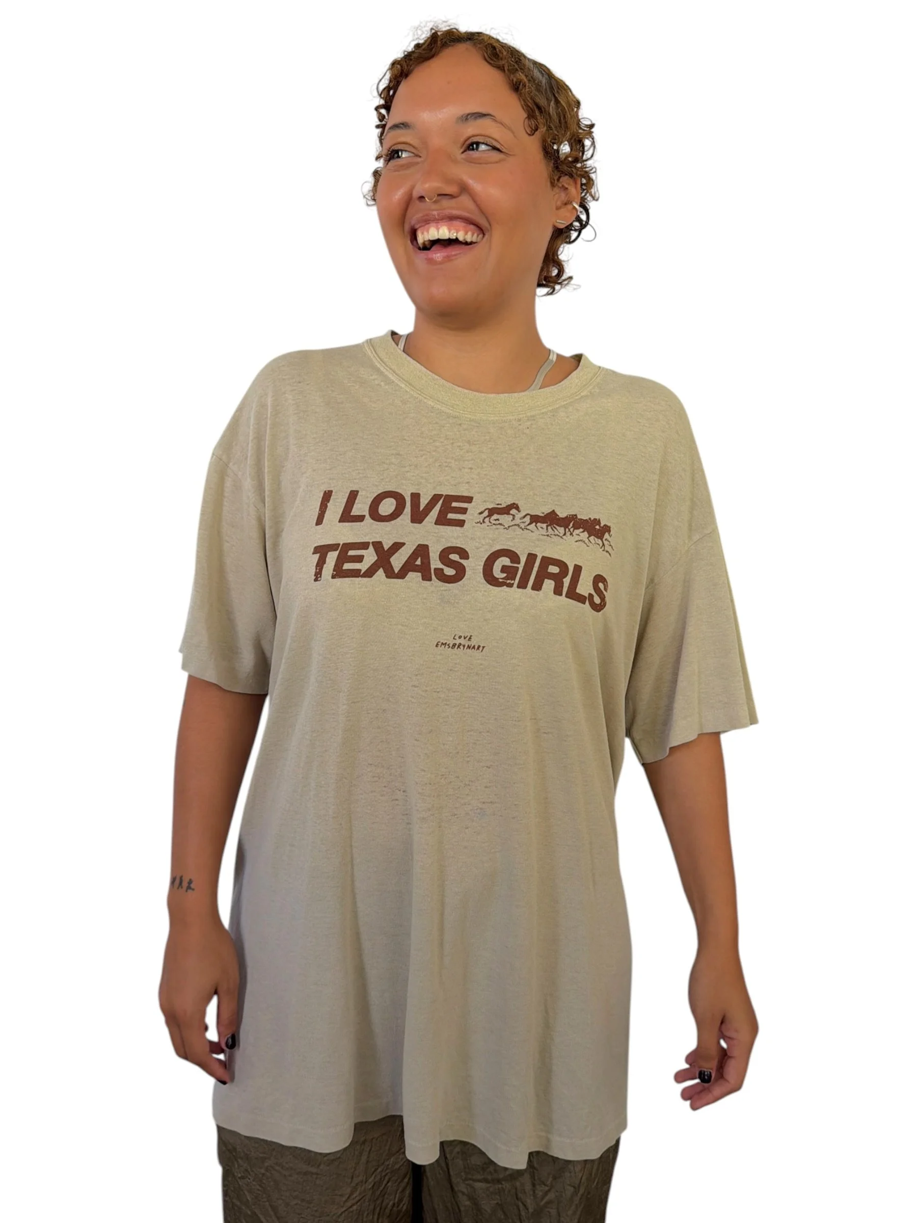 I Love Texas Girls Tee - XL