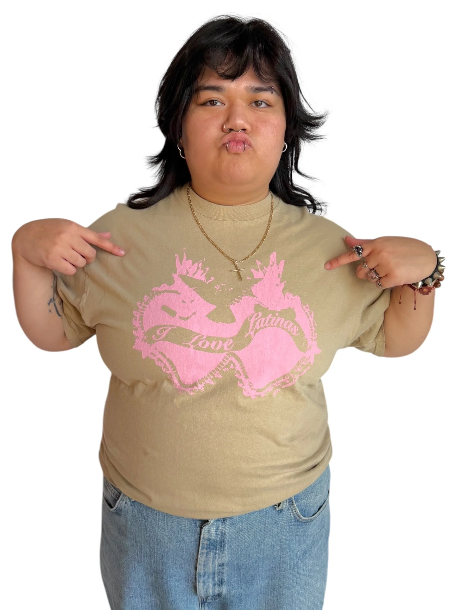 I Love Latinas Tee - XL