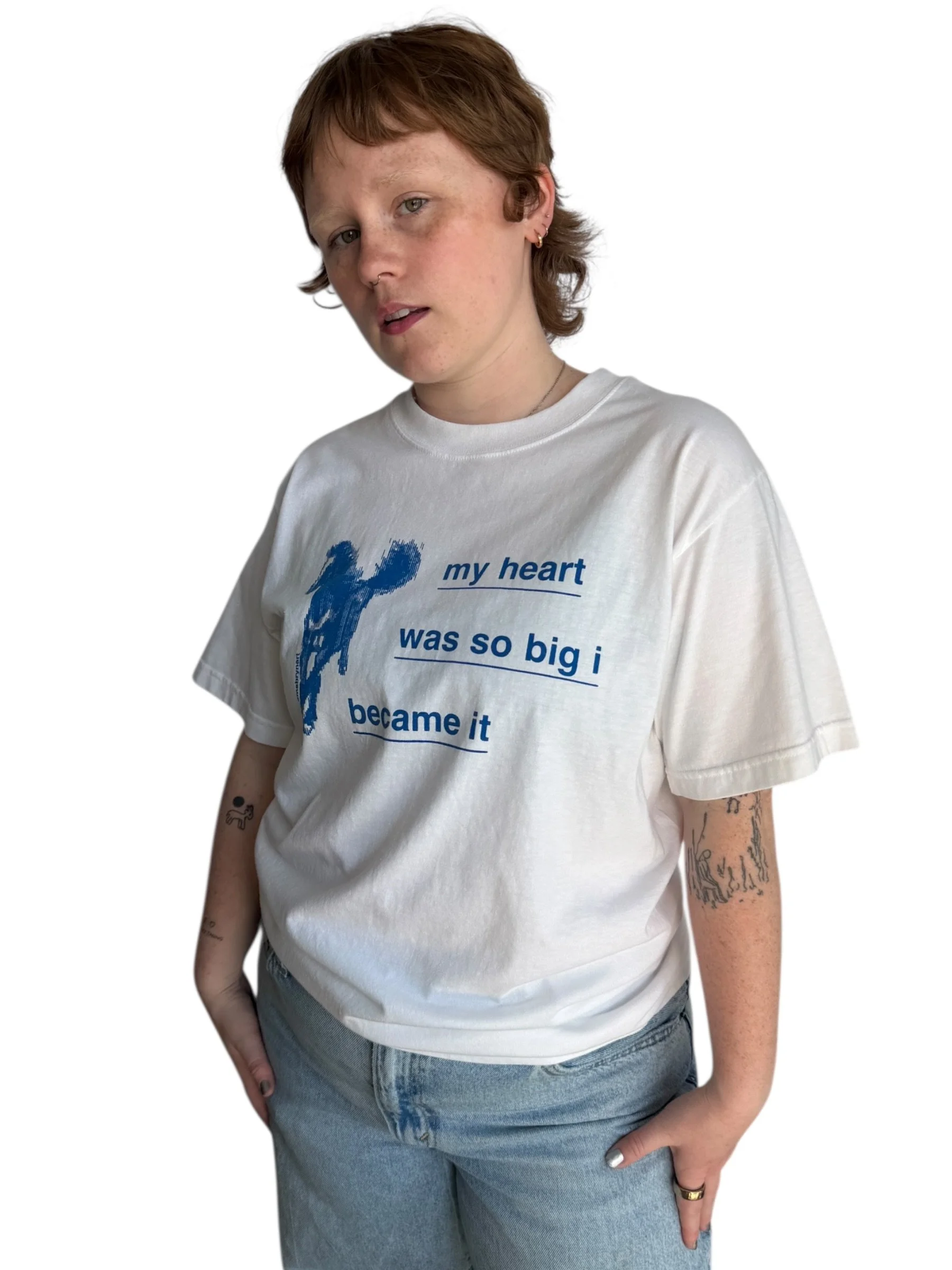 My Heart Was So Big I Became It Tee - L