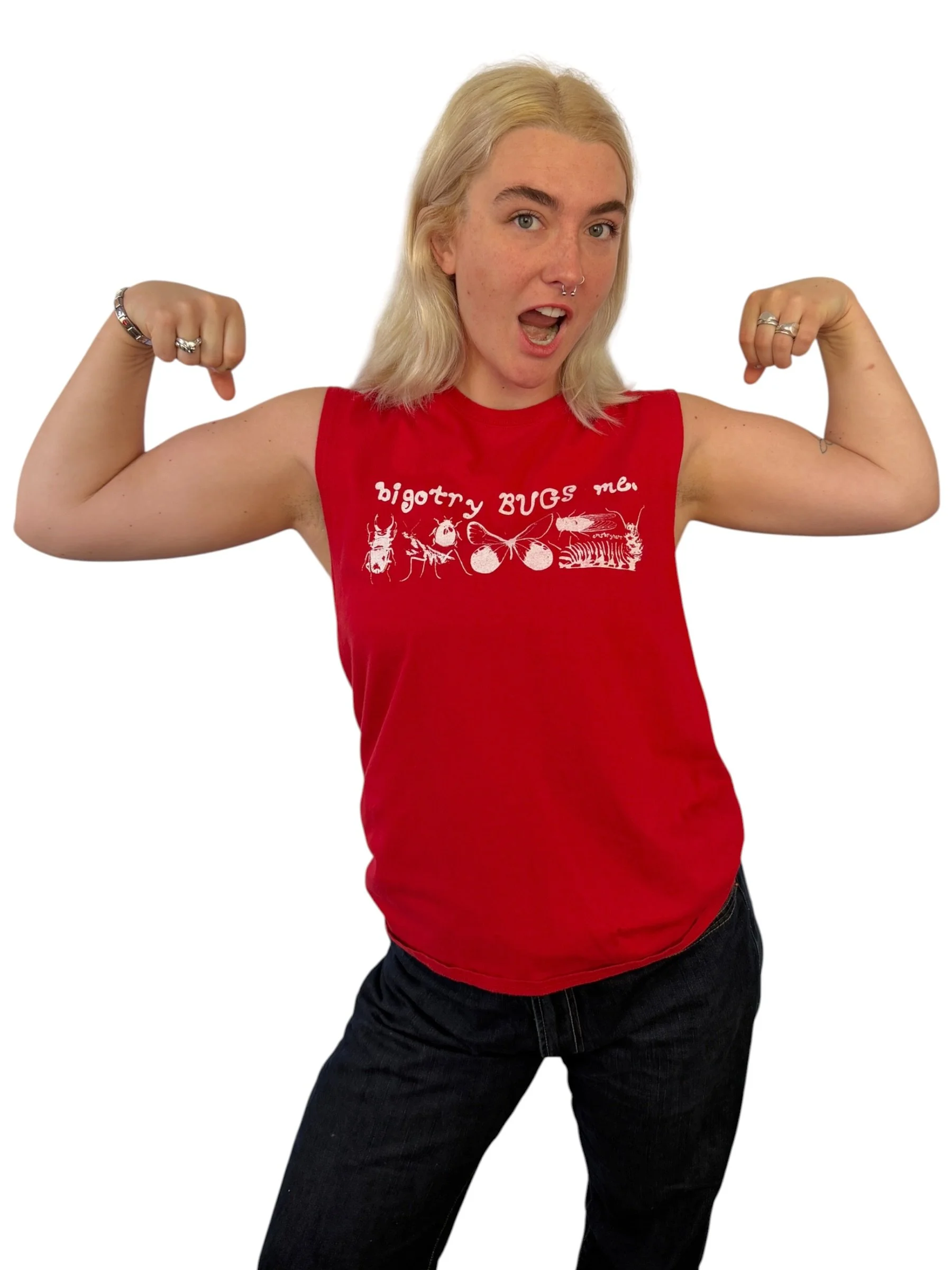 Bigotry Bugs Me Tank - M