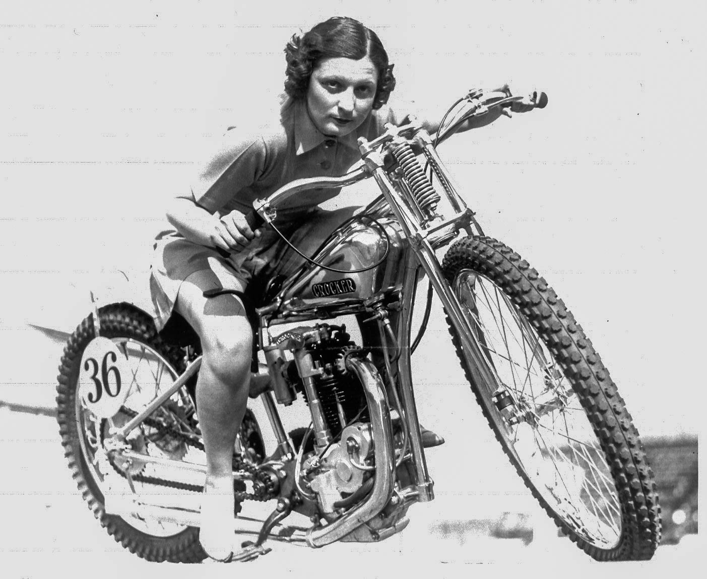 Crocker  1907 motorcycle sticker decal