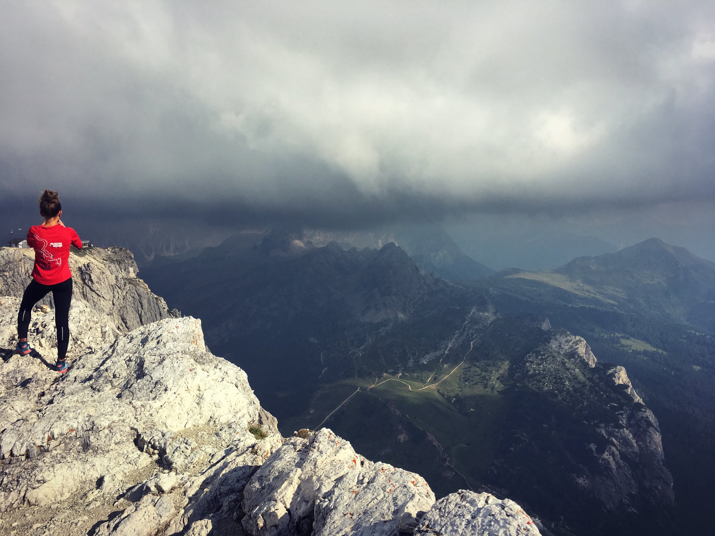  Dolomites Trail Running Alta Via 1 Hut to Hut RIfugio Fanes to Rifugio Lagazuoi 