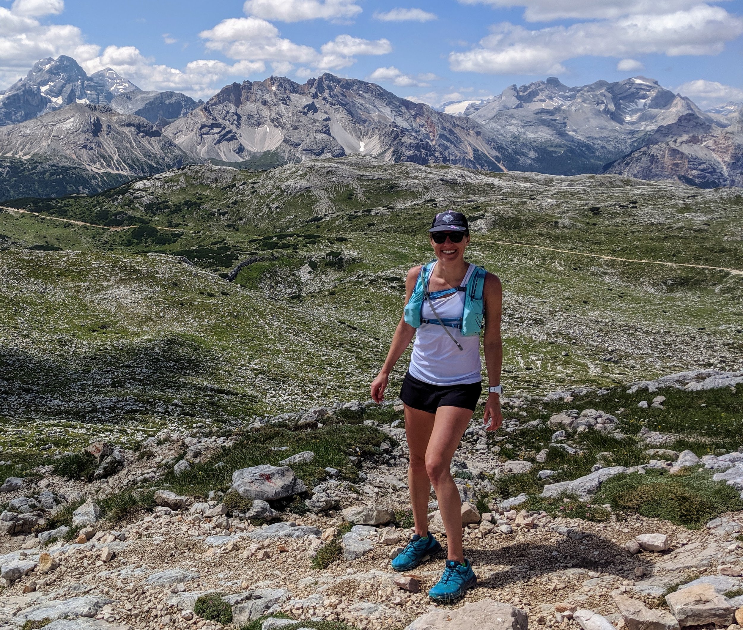   Name:  Shelby   Hometown:  Boulder, CO, USA   Which Runcation did you attend:  Dolomites Hut to Hut   What is your profession:  Human Resources, Mergers &amp; Acquisitions   How long have you been running?:  22 years.   Did you have experience runn