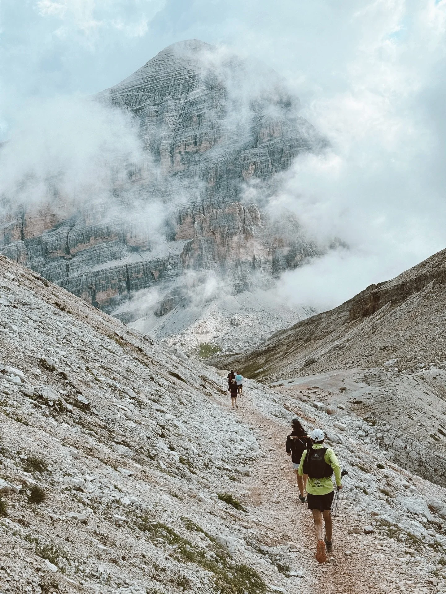 Day 3 on the trails of our Cortina All Levels Runcation started out just shy of 10,000 feet and descended through the clouds, tunnels of World War I, forests, and cappuccinos of the Dolomites. 

#dolomitesruncation #runcation #runcationtravel #cortin