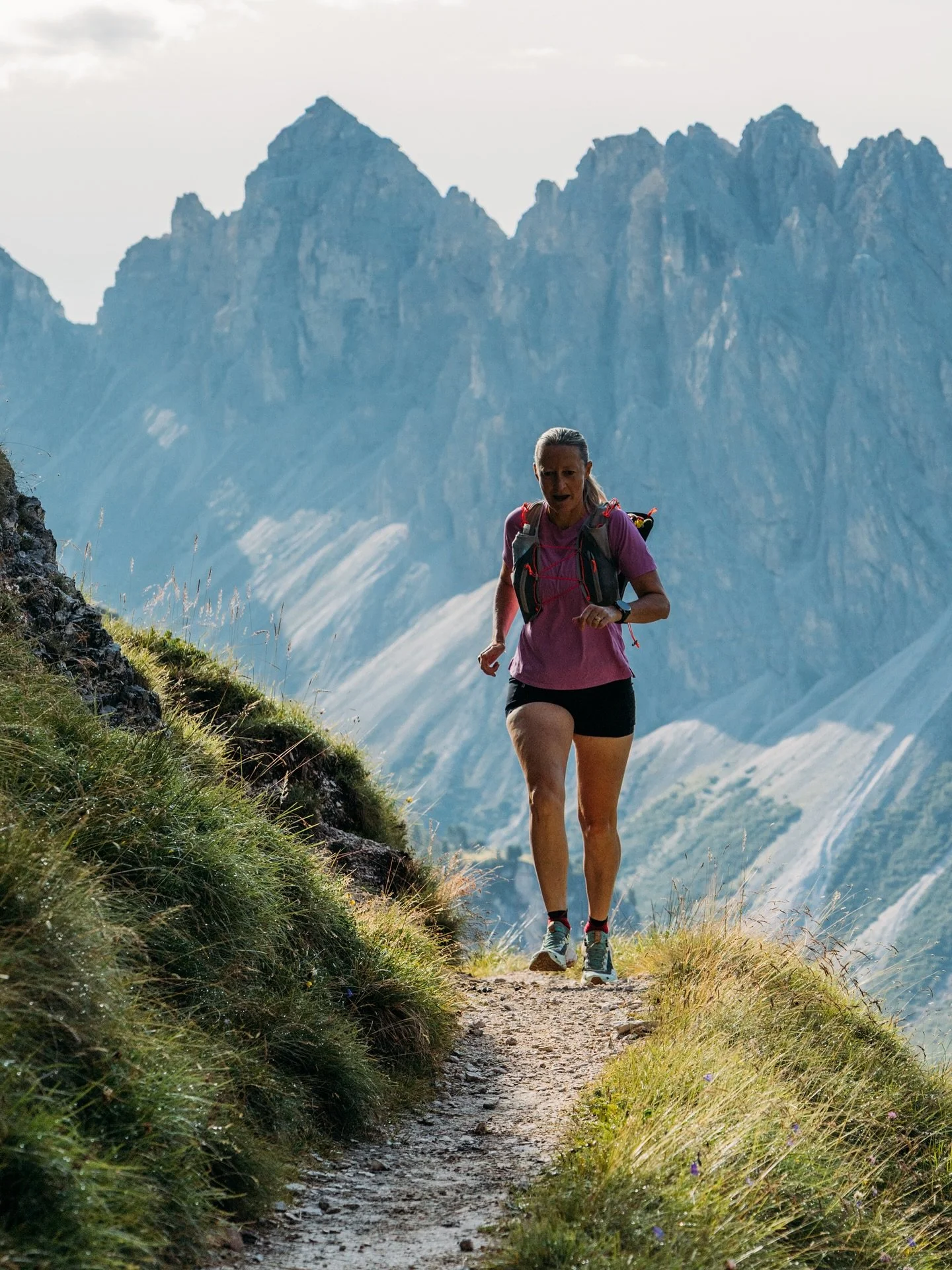 Day 3 on the trails of our latest Dolomites + Slovenia Runcation was our last run of the trip in the Dolomites. We hit the trails early today to a perfectly placed mid-run rifugio for cappuccinos and quiet views before descending back into town as it