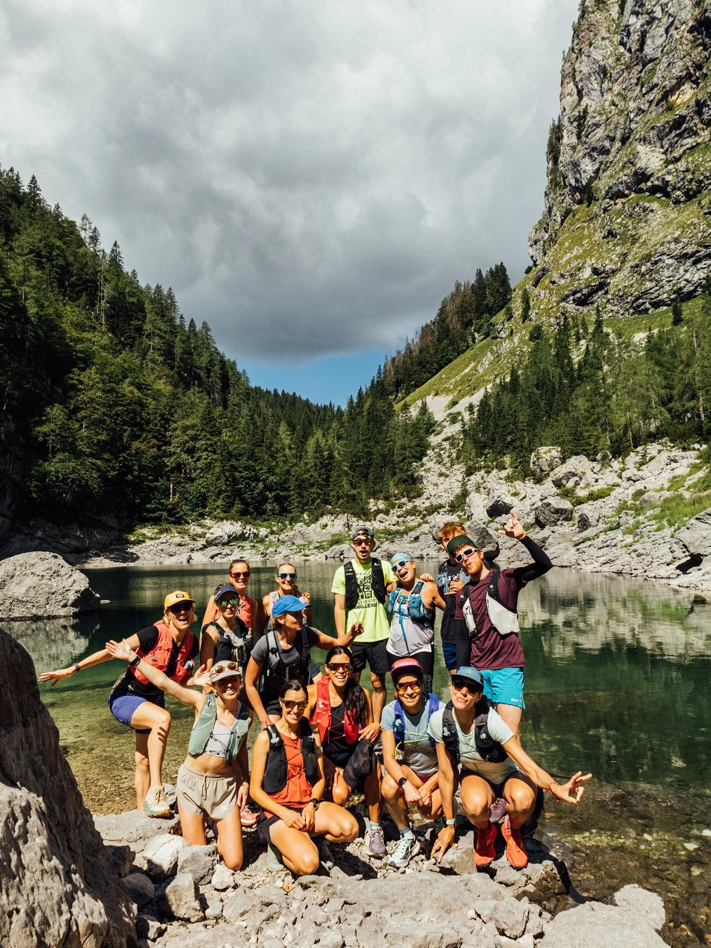 Day 4 on the trails was our biggest route of the trip exploring SLOVENIA! We ran point to point heading up into Triglav National Park to experience the trails typical of the Julian Alps. With 15 miles and just over 4,000 feet of gain we soaked up the