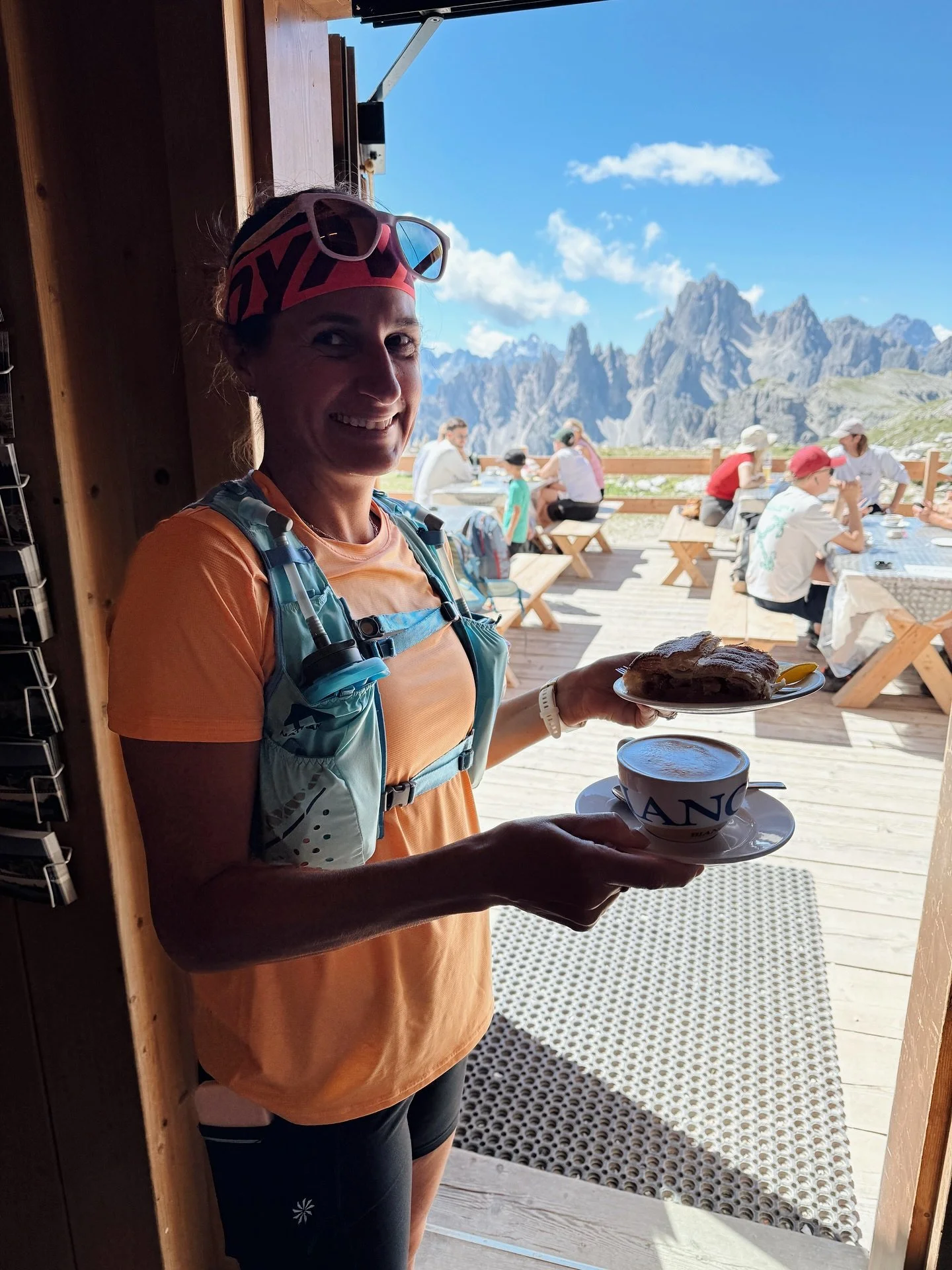 It&rsquo;s winter and our mid-run fueling options are looking a little different, but we&rsquo;re already looking forward to sunny summer days running in the mountains with these Dolomite coffee and snack breaks. 

These are a few photos of our Corti