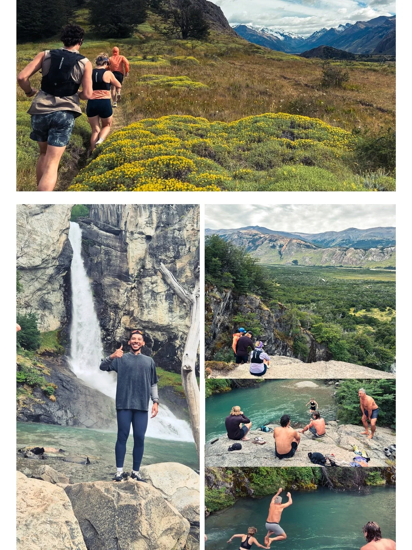 The final group run of our Patagonia trip featured mellow rollers, a waterfall, and even a dip for the brave. 🥶 👏 It was the perfect end to our week in the mountains before catching our transfer back to El Calafate. We are about to kick off our nex